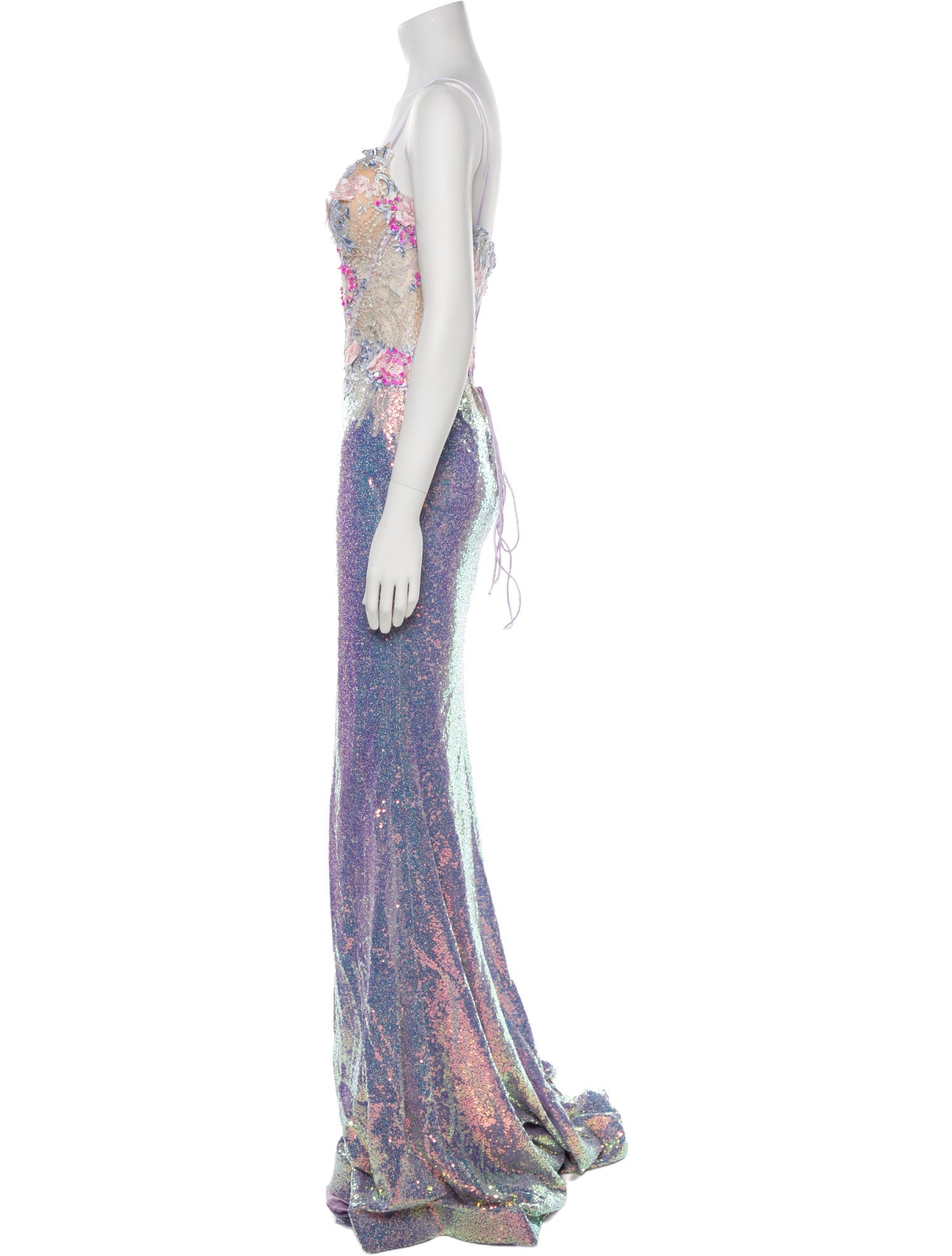 Portia & Scarlett Floral Print Long Dress