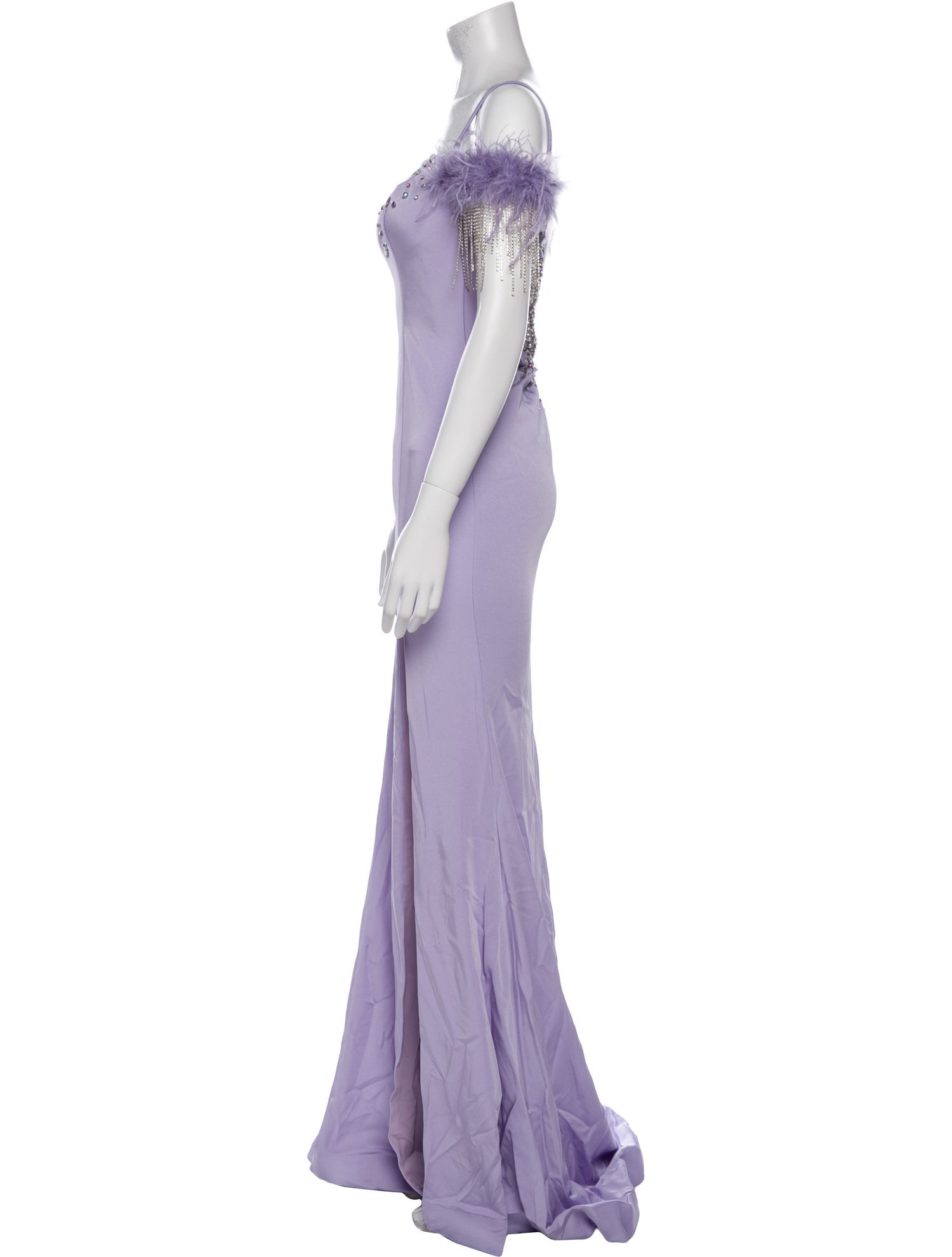 Portia & Scarlett Square Neckline Long Dress