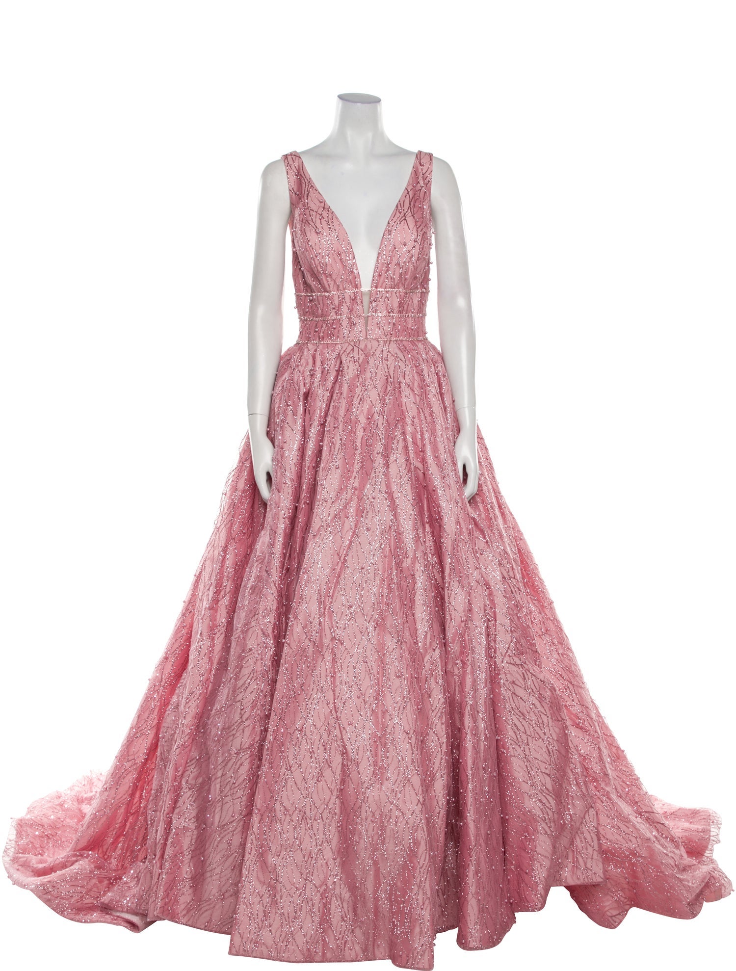 Portia & Scarlett Patterned Long Dress