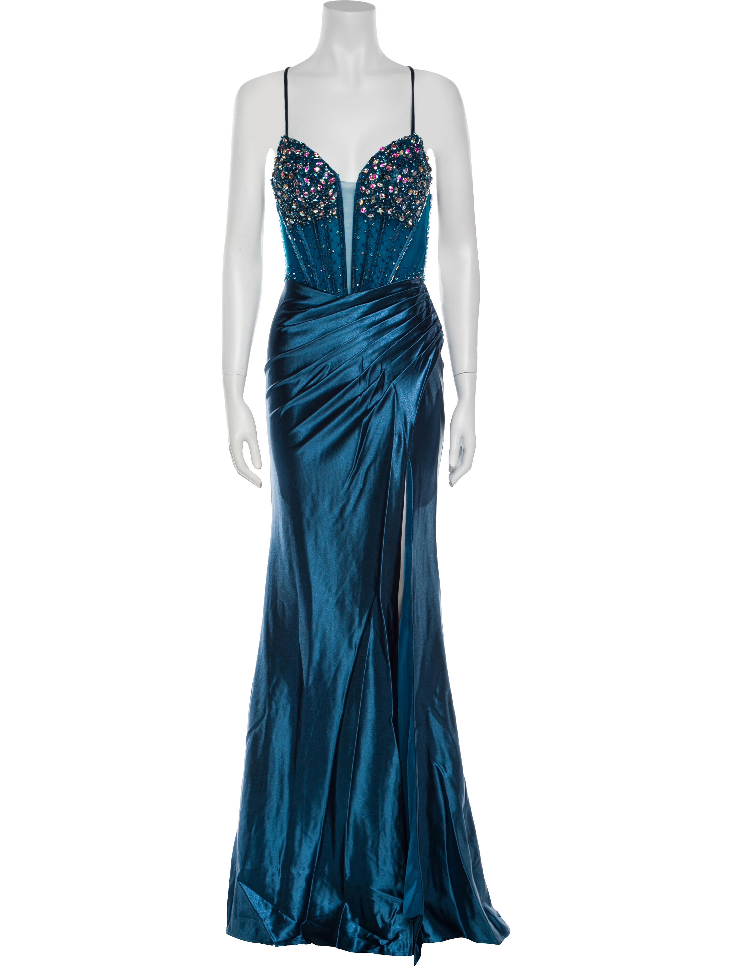 Portia & Scarlett V-Neck Long Dress