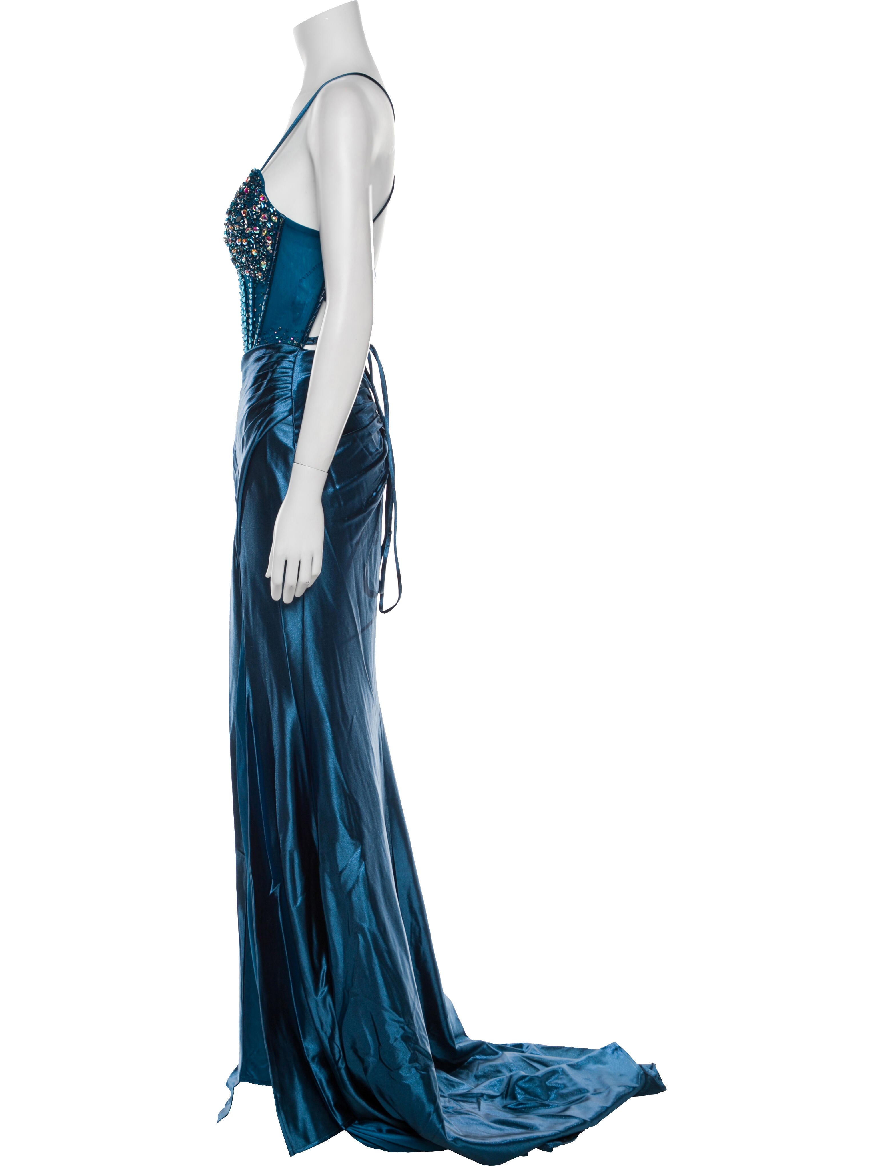 Portia & Scarlett V-Neck Long Dress