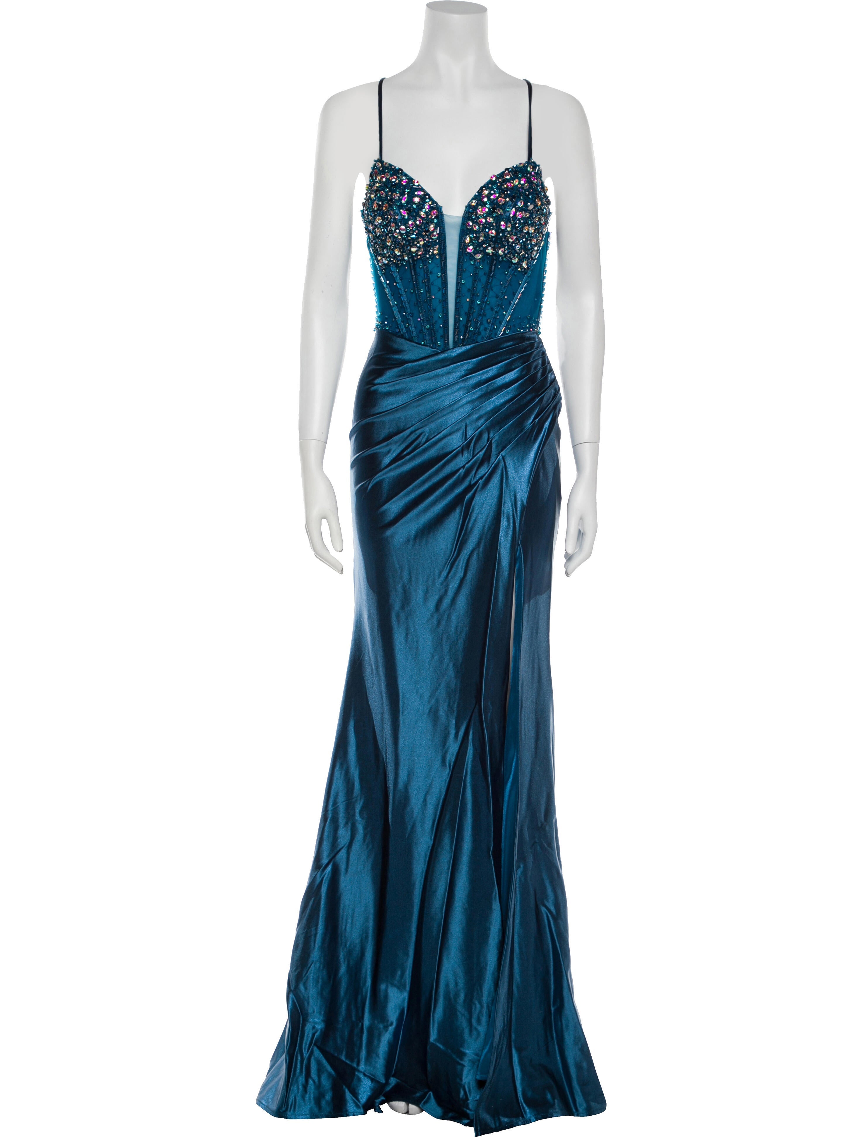 Portia & Scarlett V-Neck Long Dress