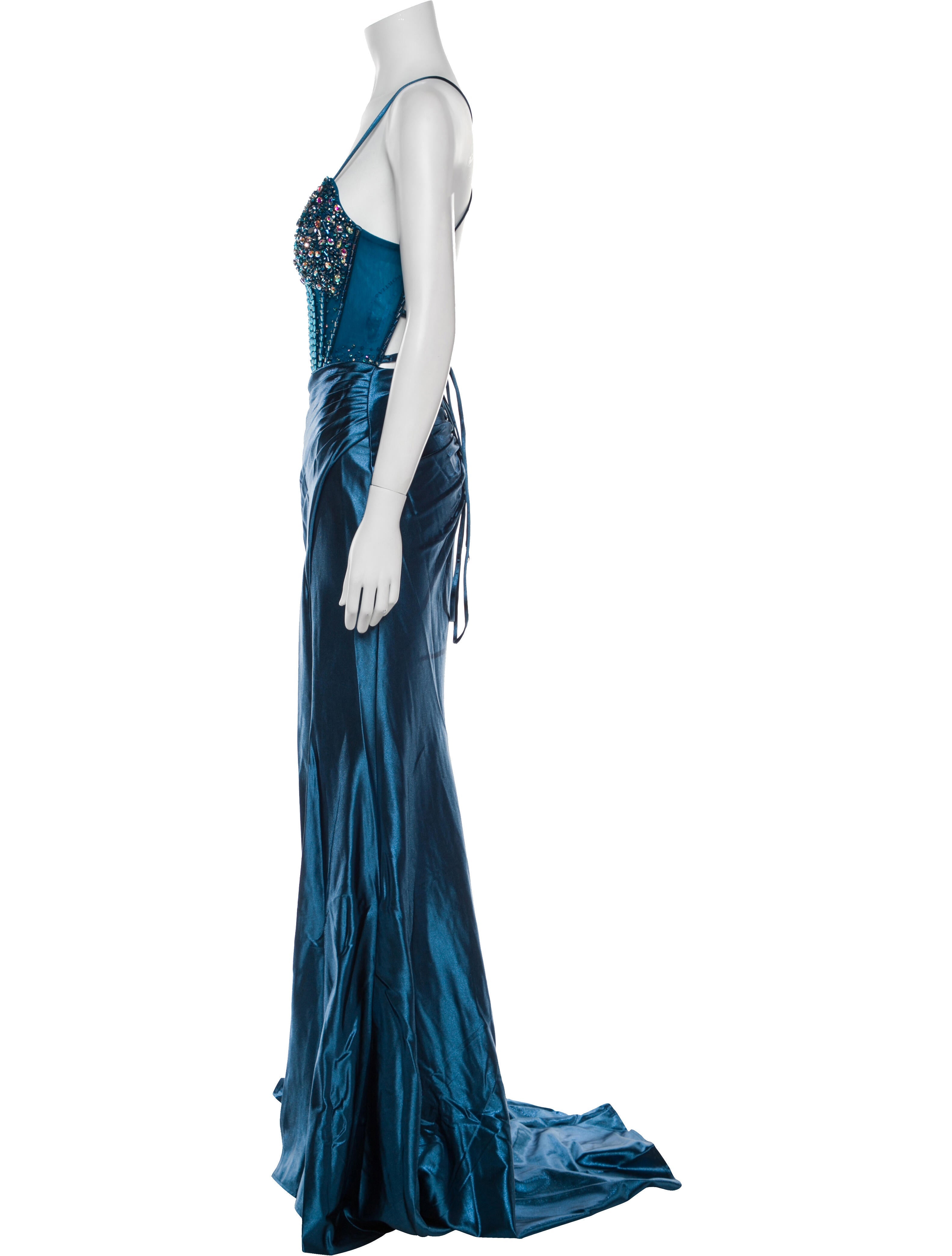 Portia & Scarlett V-Neck Long Dress