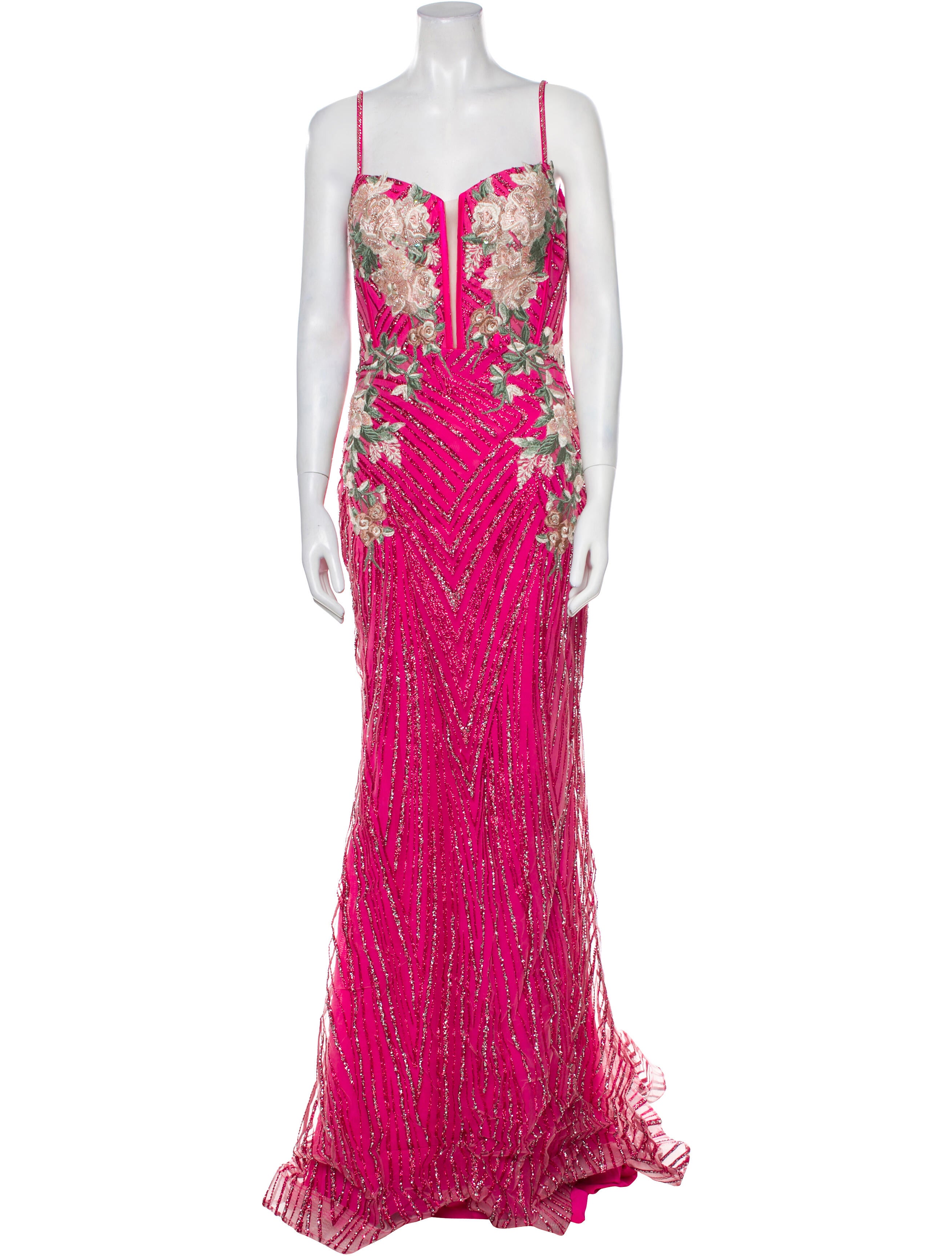 Portia & Scarlett Printed Long Dress w/ Tags