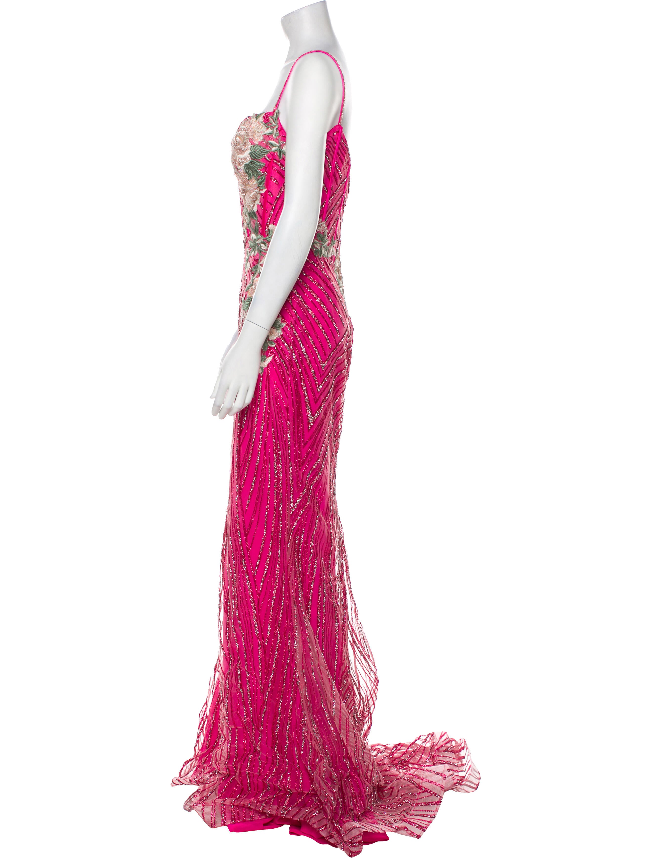 Portia & Scarlett Printed Long Dress w/ Tags