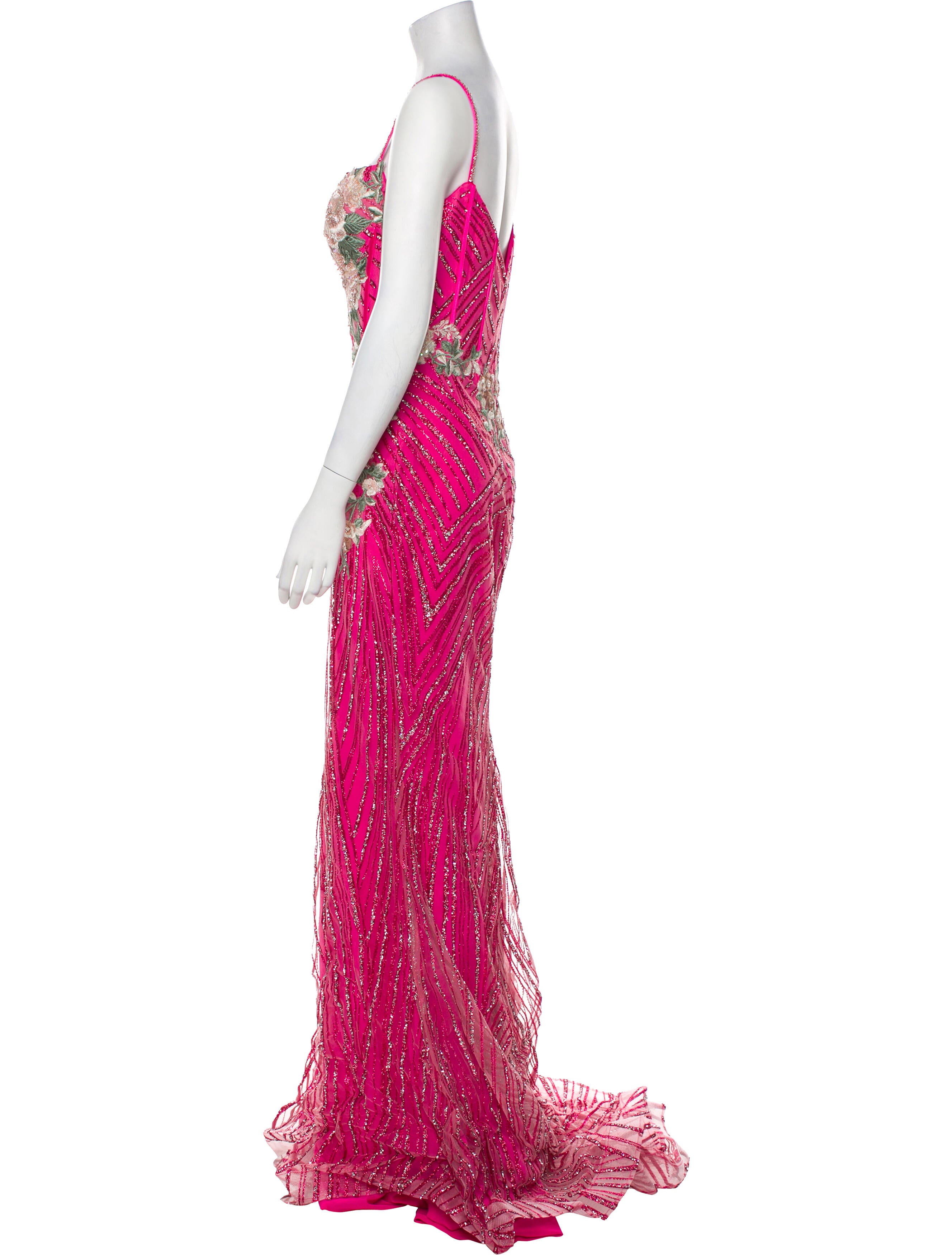 Portia & Scarlett Printed Long Dress w/ Tags