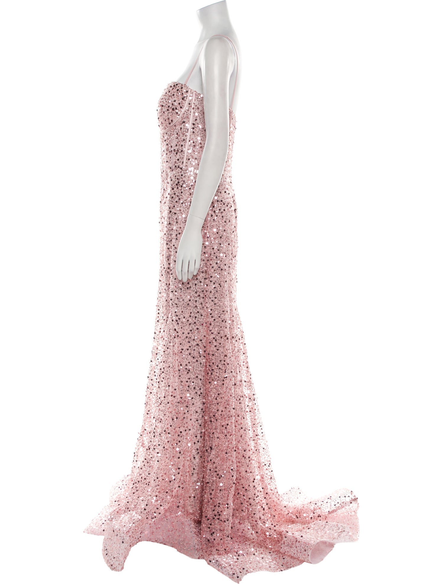 Portia & Scarlett Lace Pattern Long Dress w/ Tags