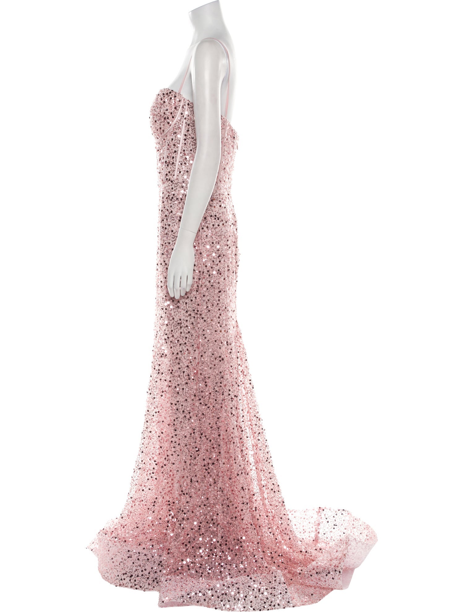 Portia & Scarlett Square Neckline Long Dress w/ Tags