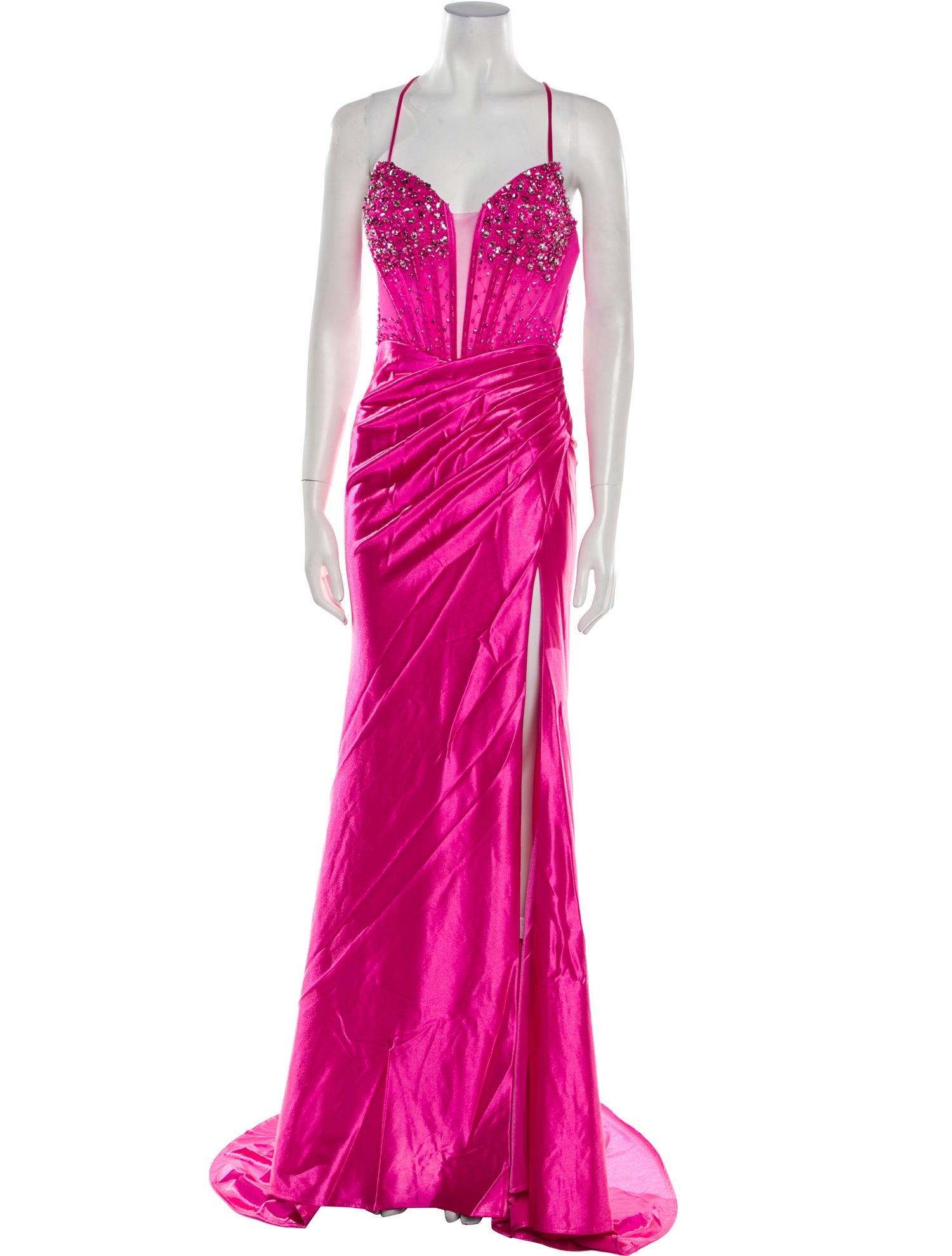 Portia & Scarlett V-Neck Long Dress w/ Tags