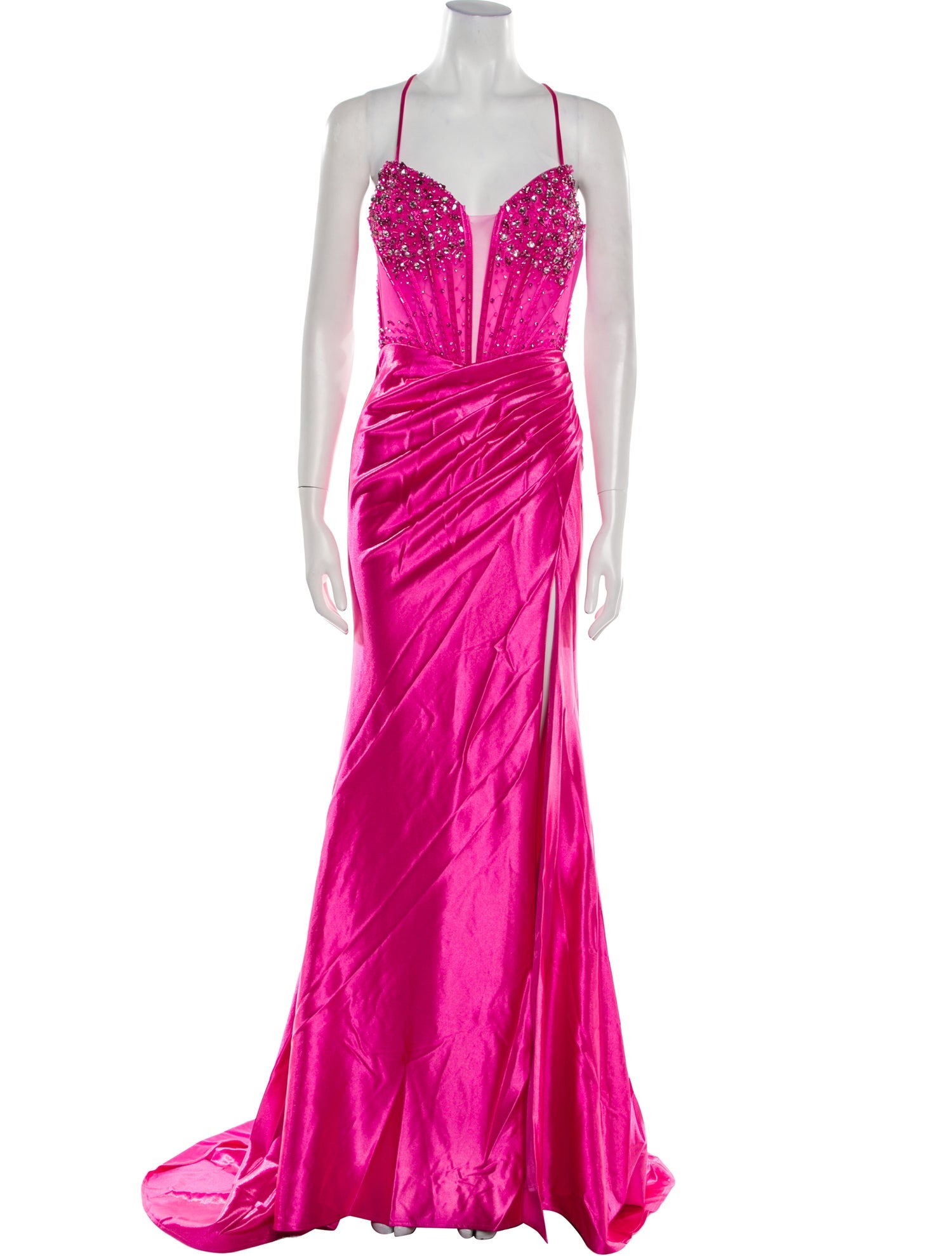 Portia & Scarlett V-Neck Long Dress w/ Tags