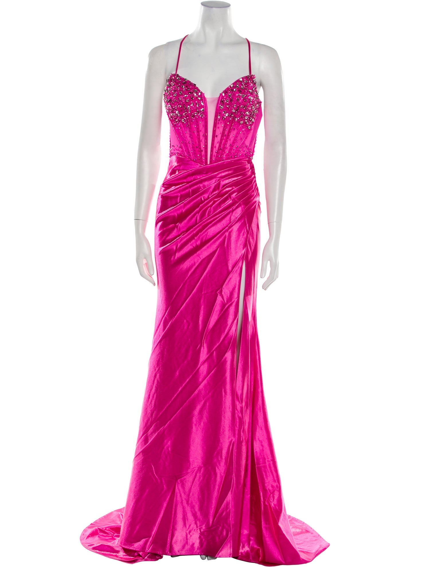 Portia & Scarlett V-Neck Long Dress w/ Tags