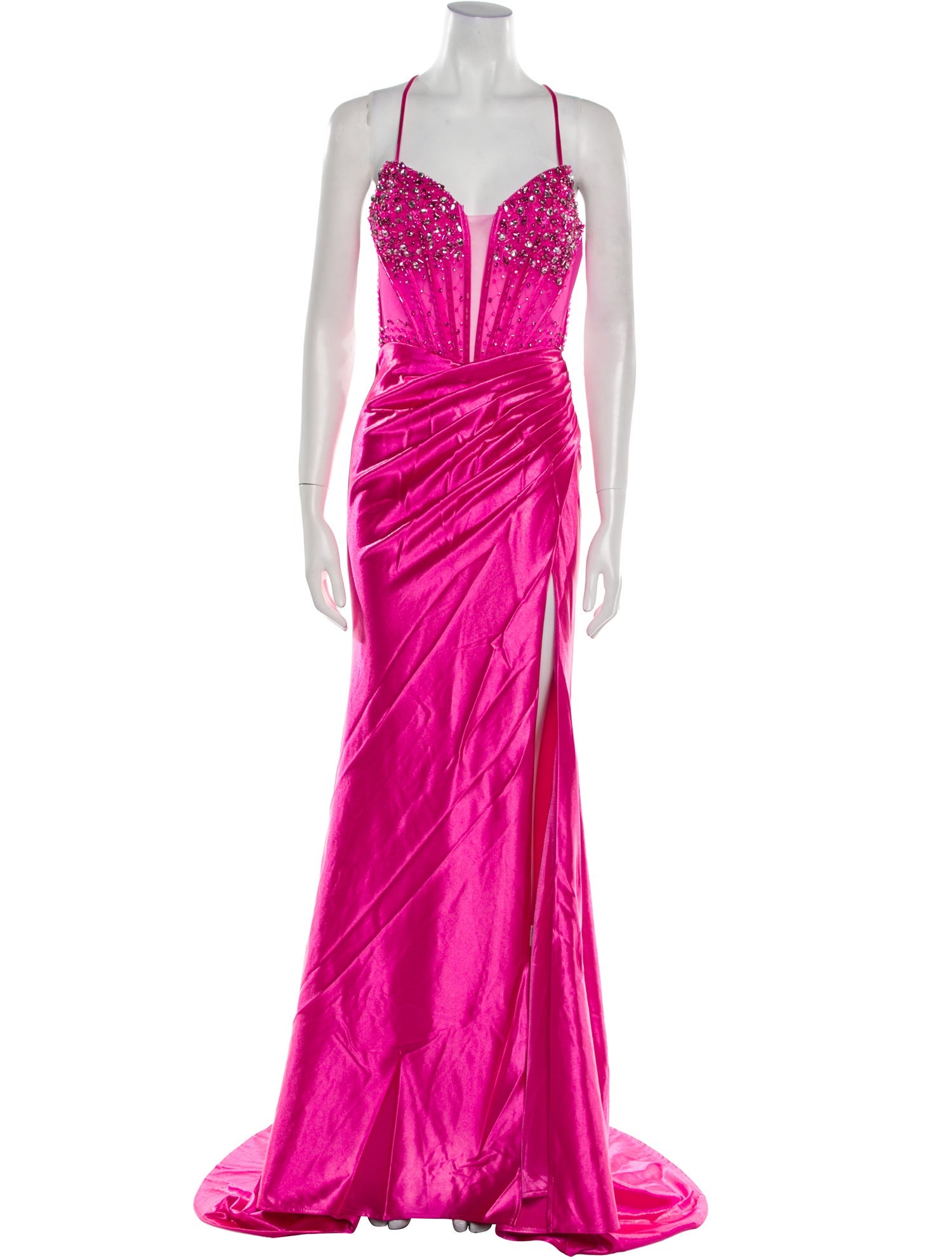 Portia & Scarlett V-Neck Long Dress w/ Tags