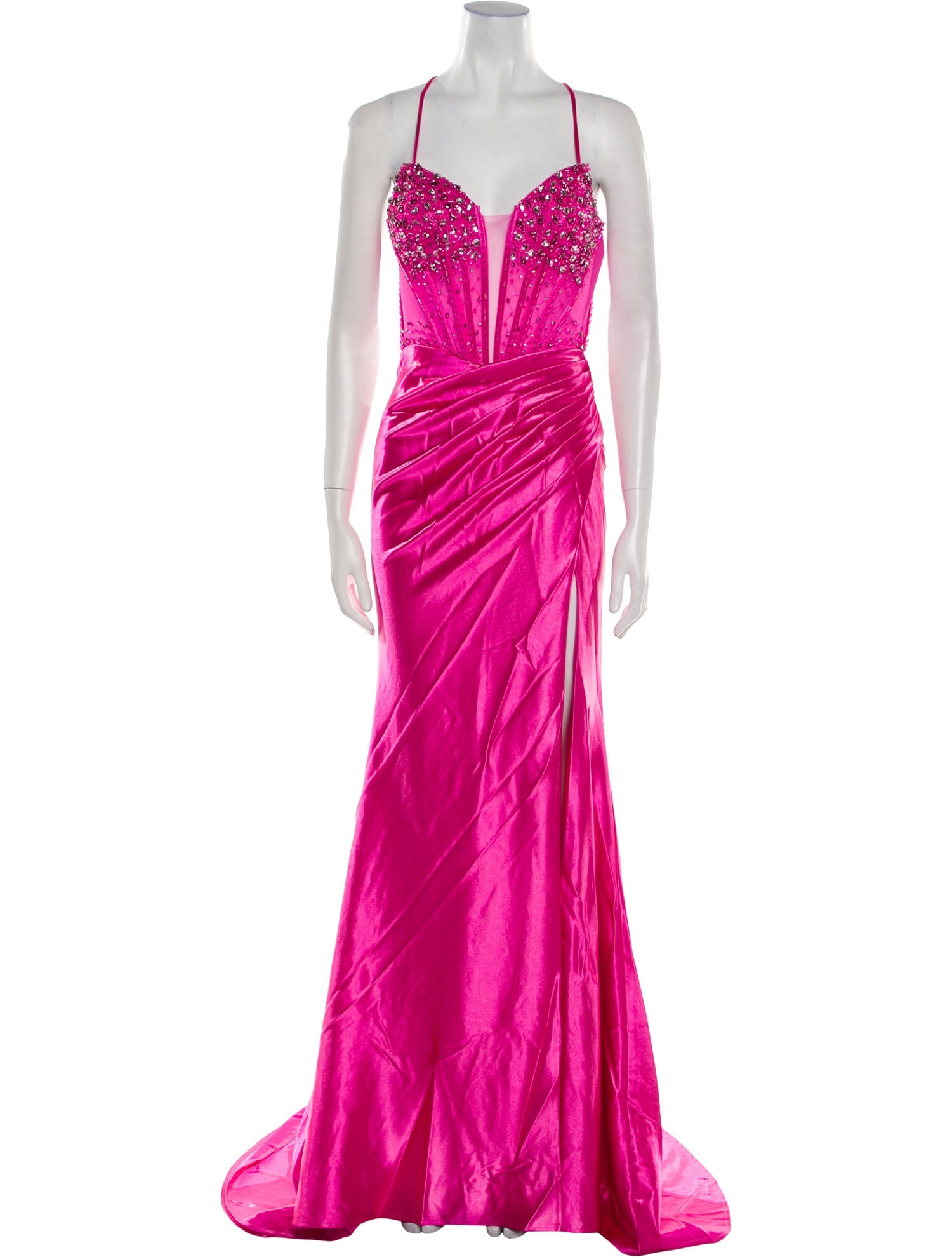 Portia & Scarlett V-Neck Long Dress w/ Tags