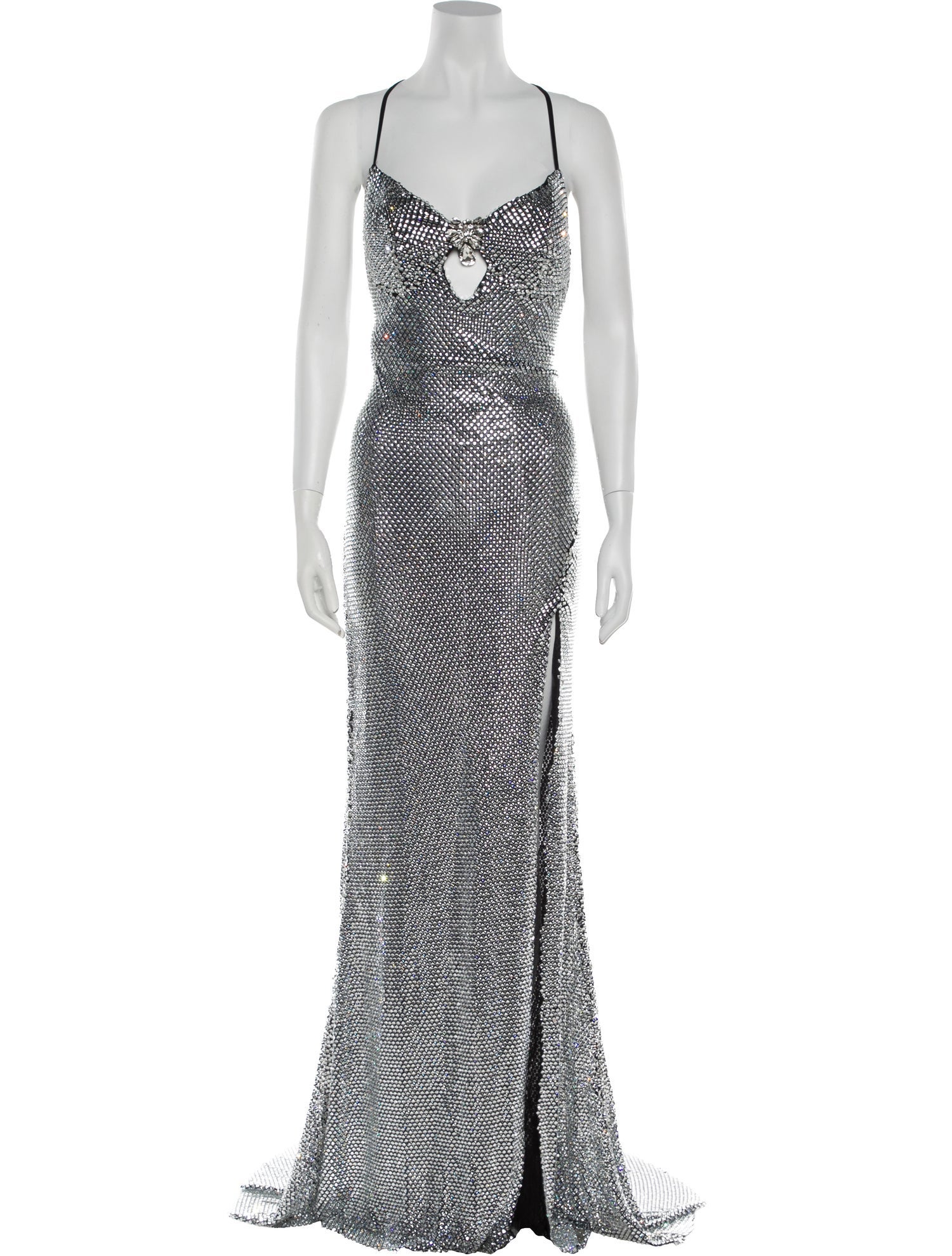 Portia & Scarlett Polka Dot Print Long Dress w/ Tags