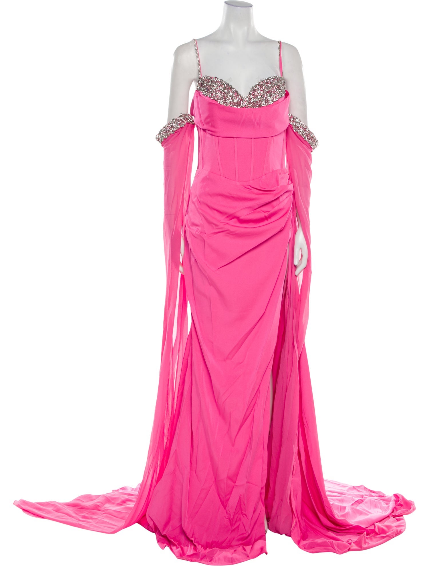 Portia & Scarlett Square Neckline Long Dress w/ Tags