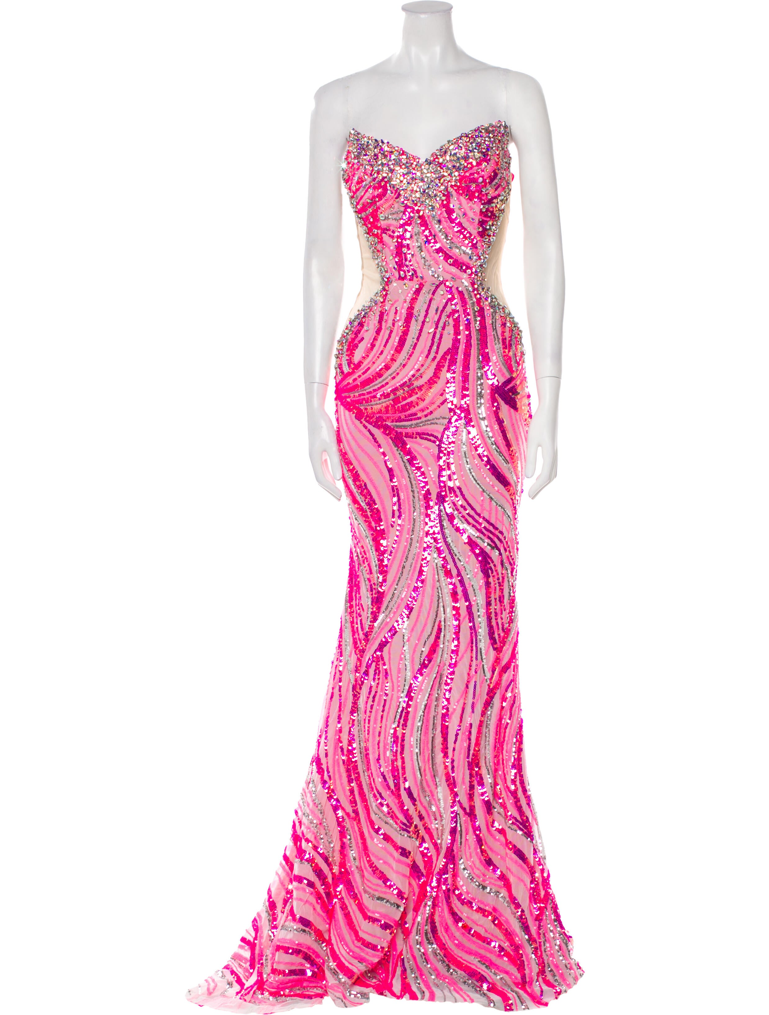 Portia & Scarlett Printed Long Dress