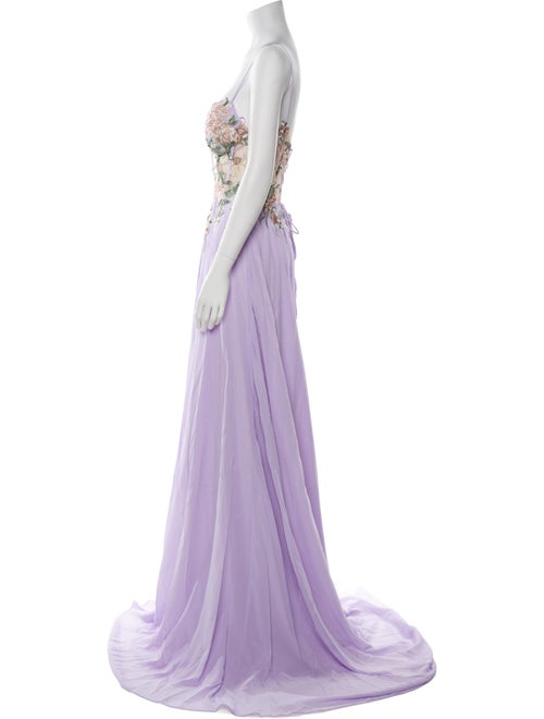 Portia & Scarlett Square Neckline Long Dress