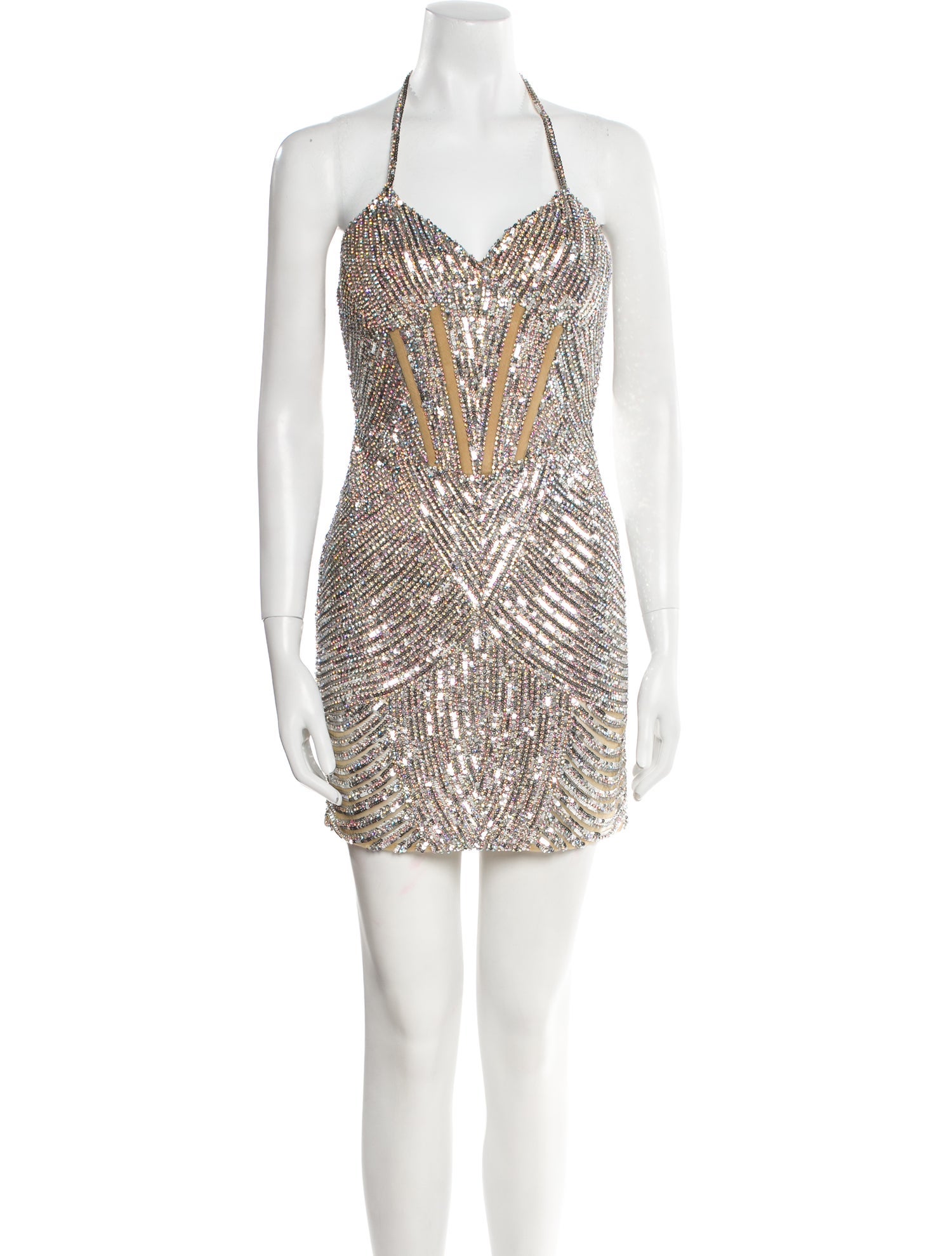 Portia & Scarlett Halterneck Mini Dress w/ Tags