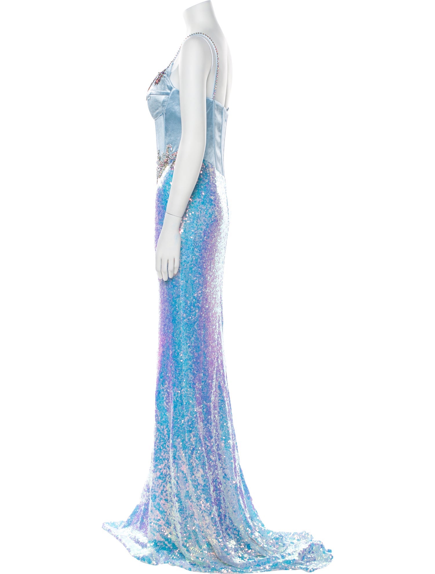 Portia & Scarlett Printed Long Dress w/ Tags