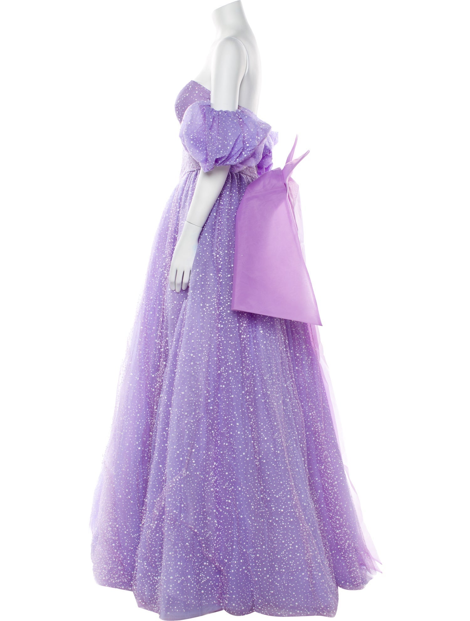 Portia & Scarlett Polka Dot Print Long Dress w/ Tags