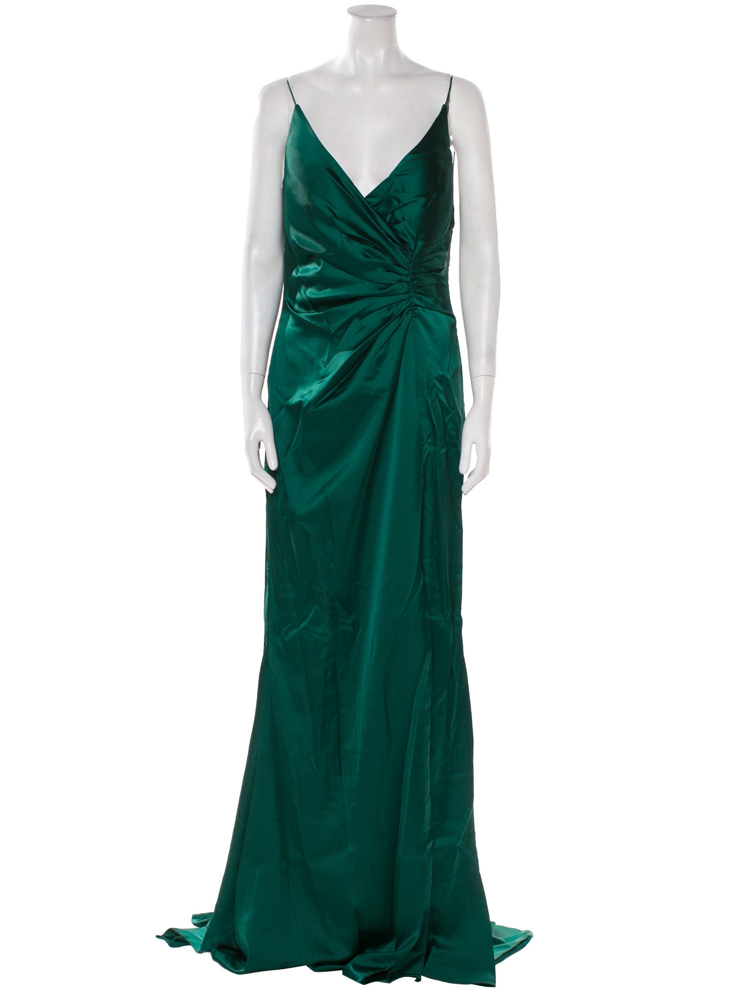 Portia & Scarlett Plunge Neckline Long Dress w/ Tags