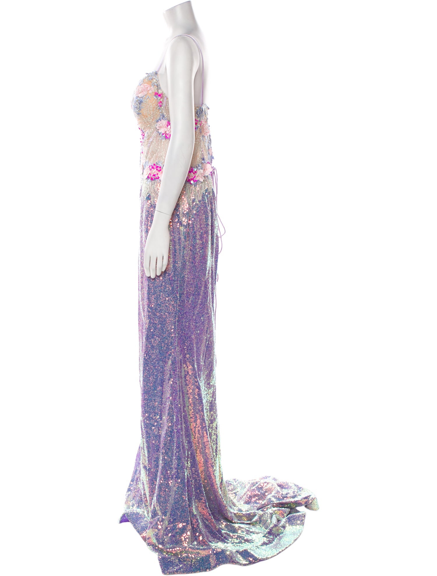 Portia & Scarlett Printed Long Dress w/ Tags