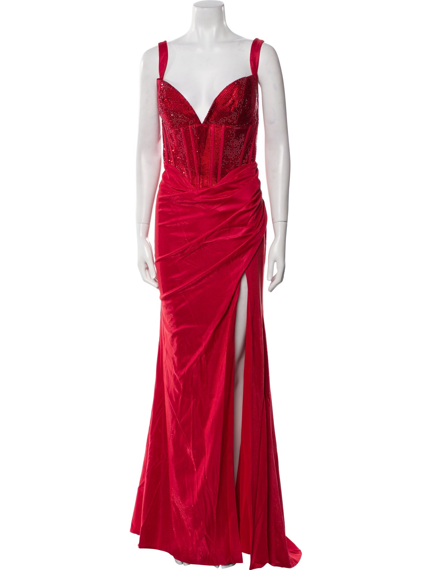 Portia & Scarlett V-Neck Long Dress w/ Tags