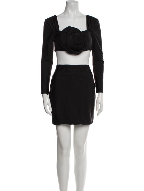 Portia & Scarlett Crochet Trim Skirt Set