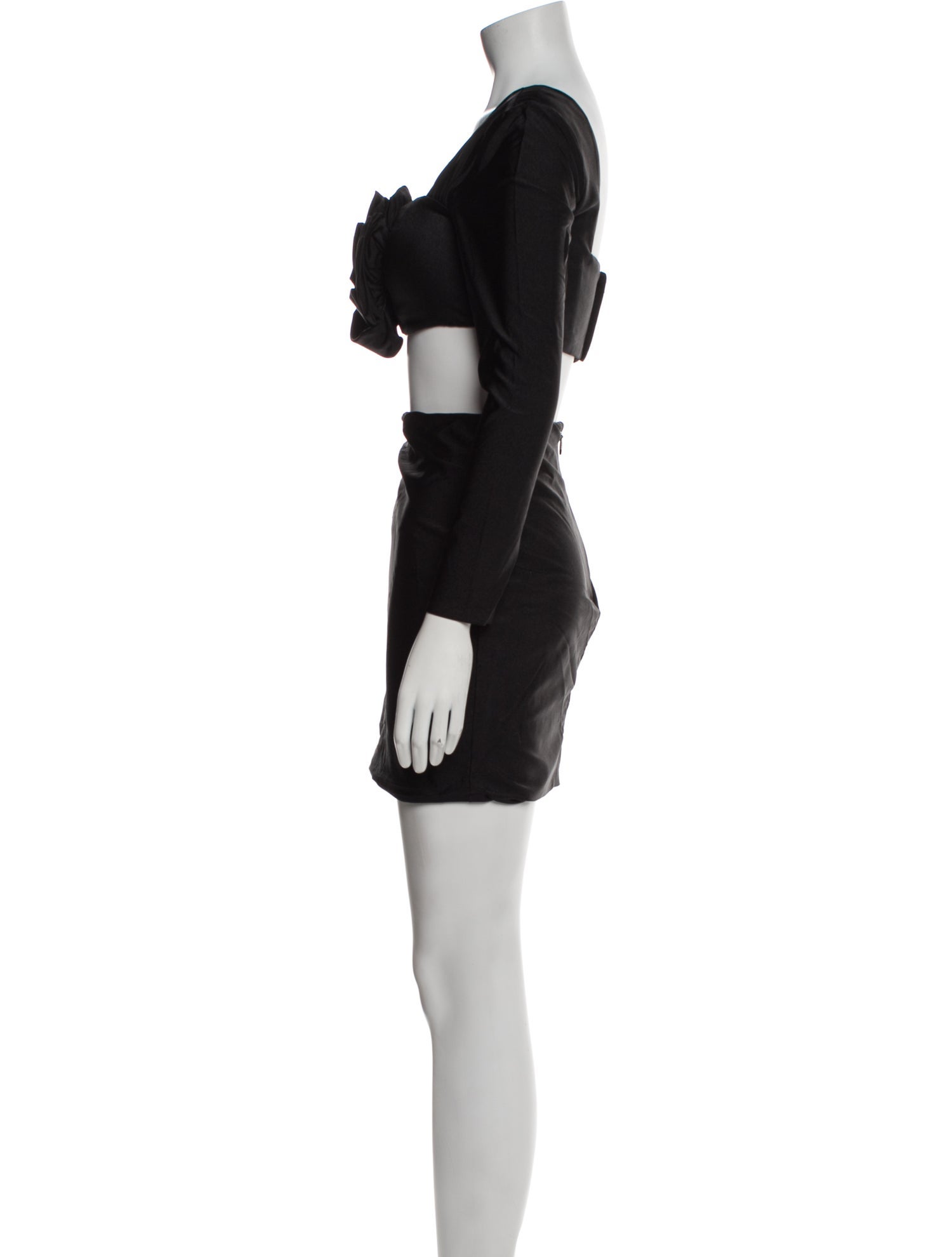 Portia & Scarlett Crochet Trim Skirt Set