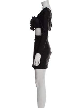 Portia & Scarlett Crochet Trim Skirt Set