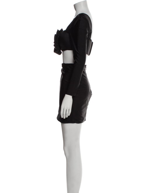 Portia & Scarlett Crochet Trim Skirt Set