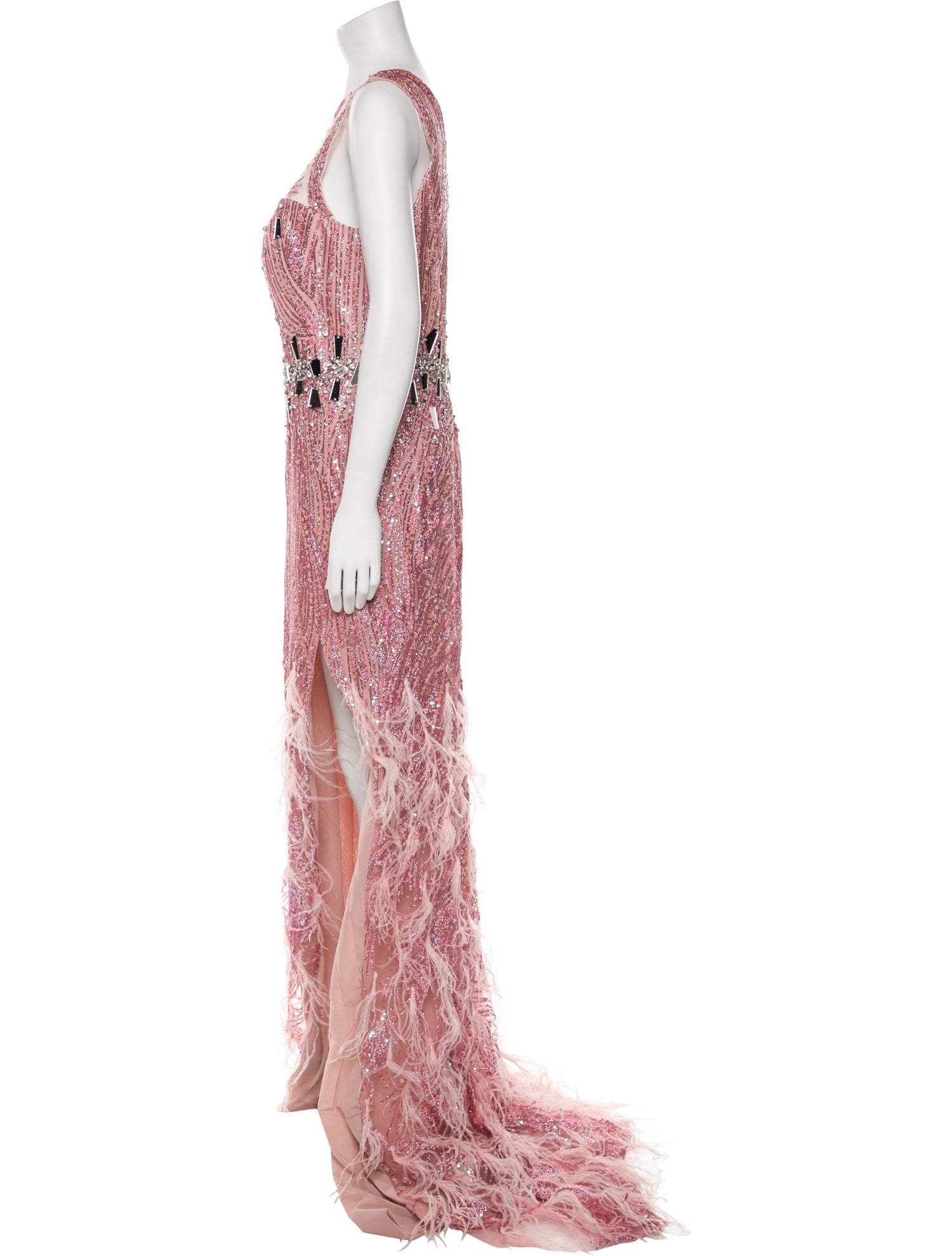 Portia & Scarlett Patterned Long Dress w/ Tags