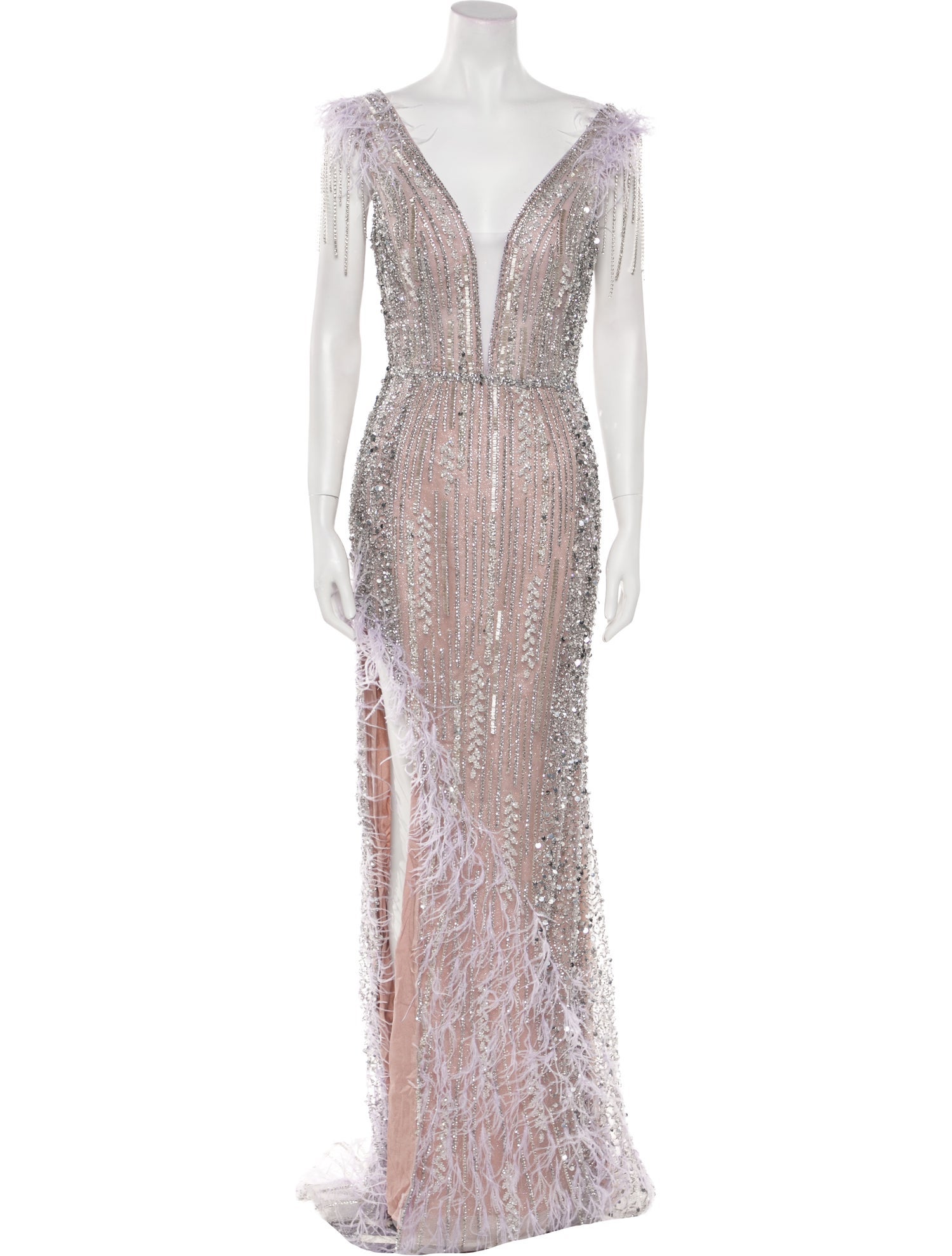 Portia & Scarlett Patterned Long Dress w/ Tags