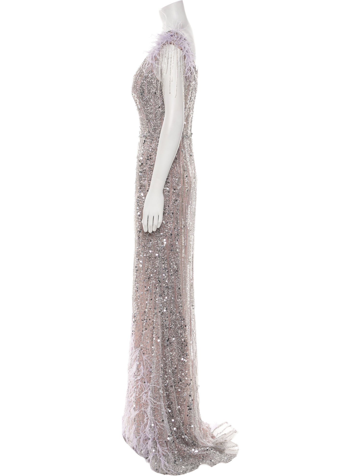 Portia & Scarlett Patterned Long Dress w/ Tags