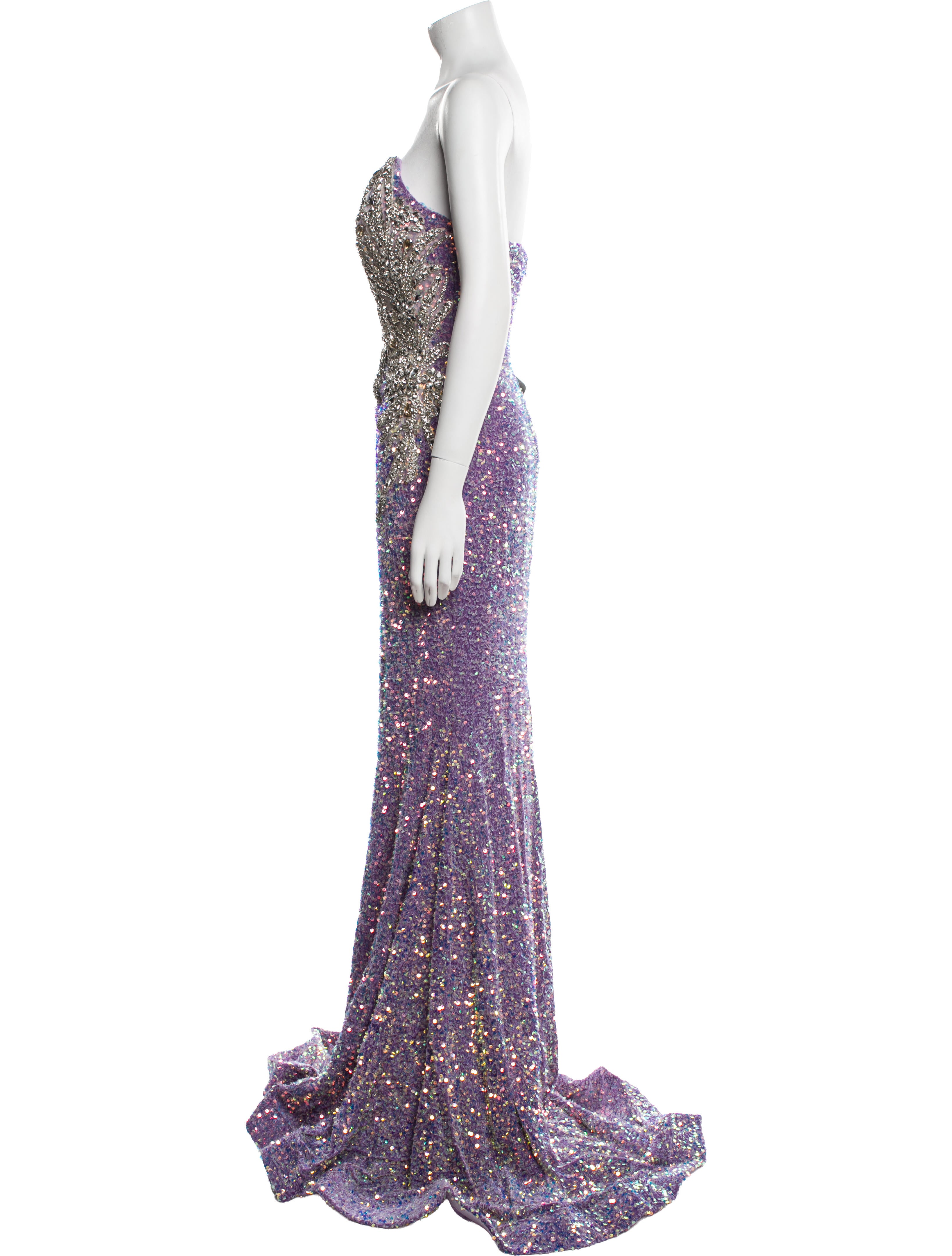 Portia & Scarlett Patterned Long Dress w/ Tags