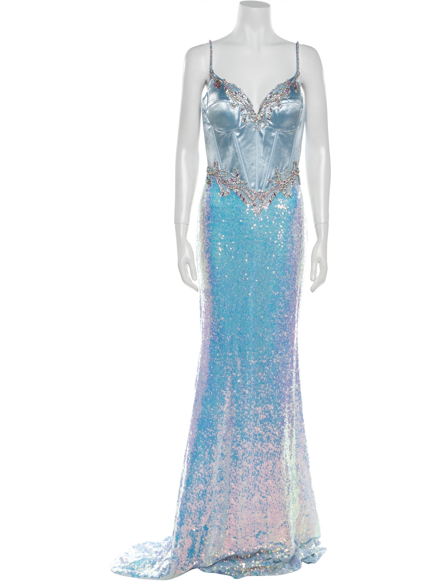 Portia & Scarlett Printed Long Dress w/ Tags