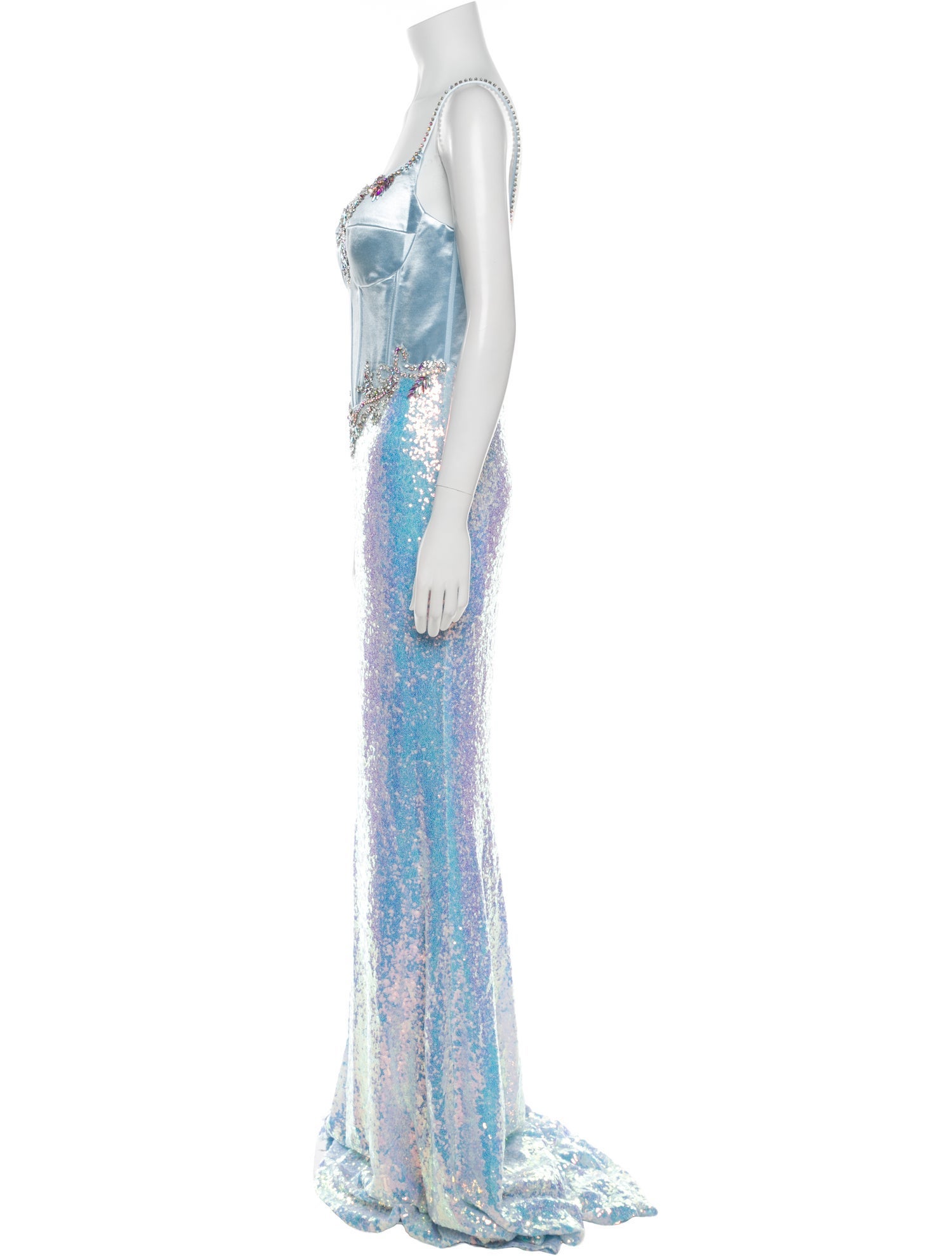 Portia & Scarlett Printed Long Dress w/ Tags