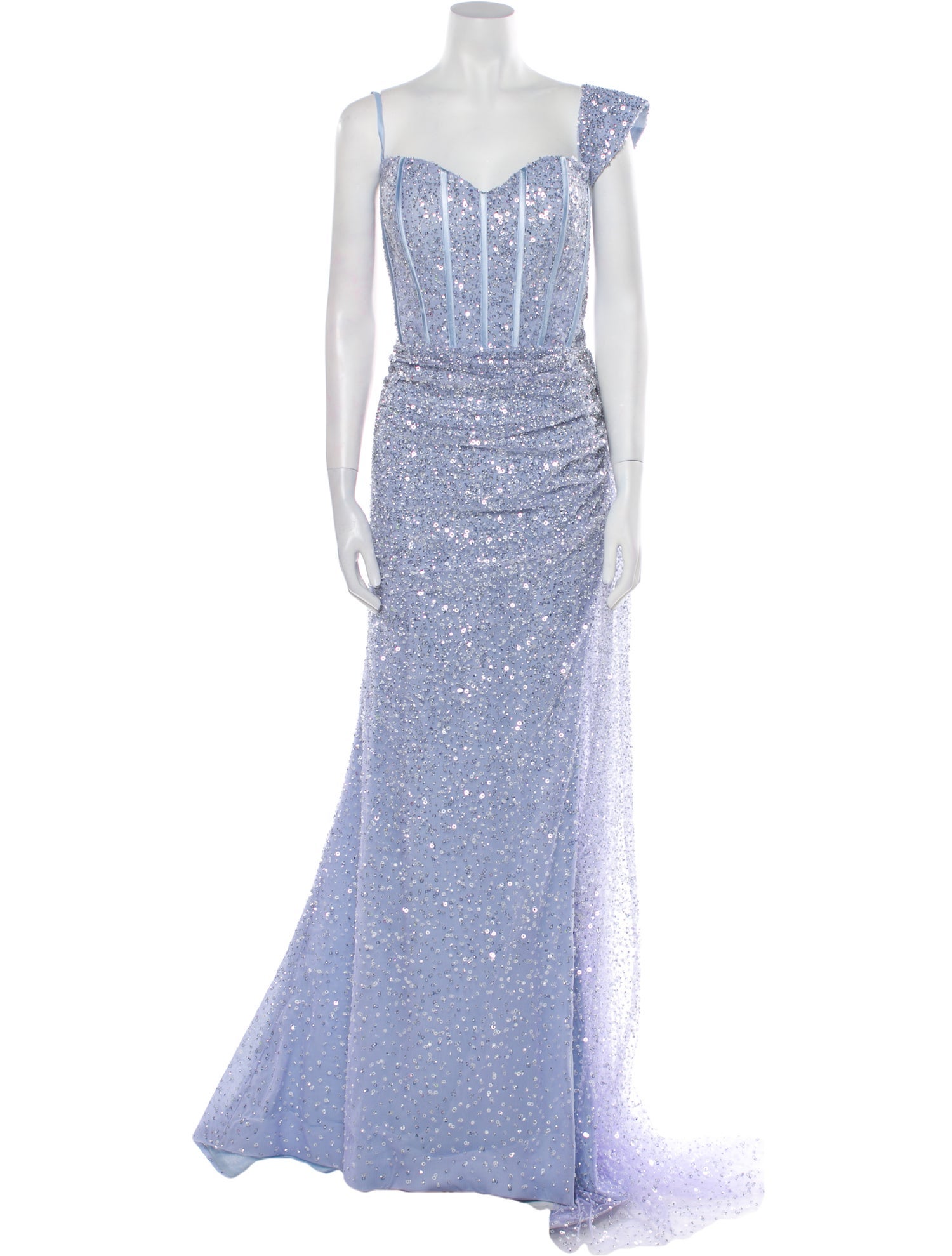 Portia & Scarlett Square Neckline Long Dress