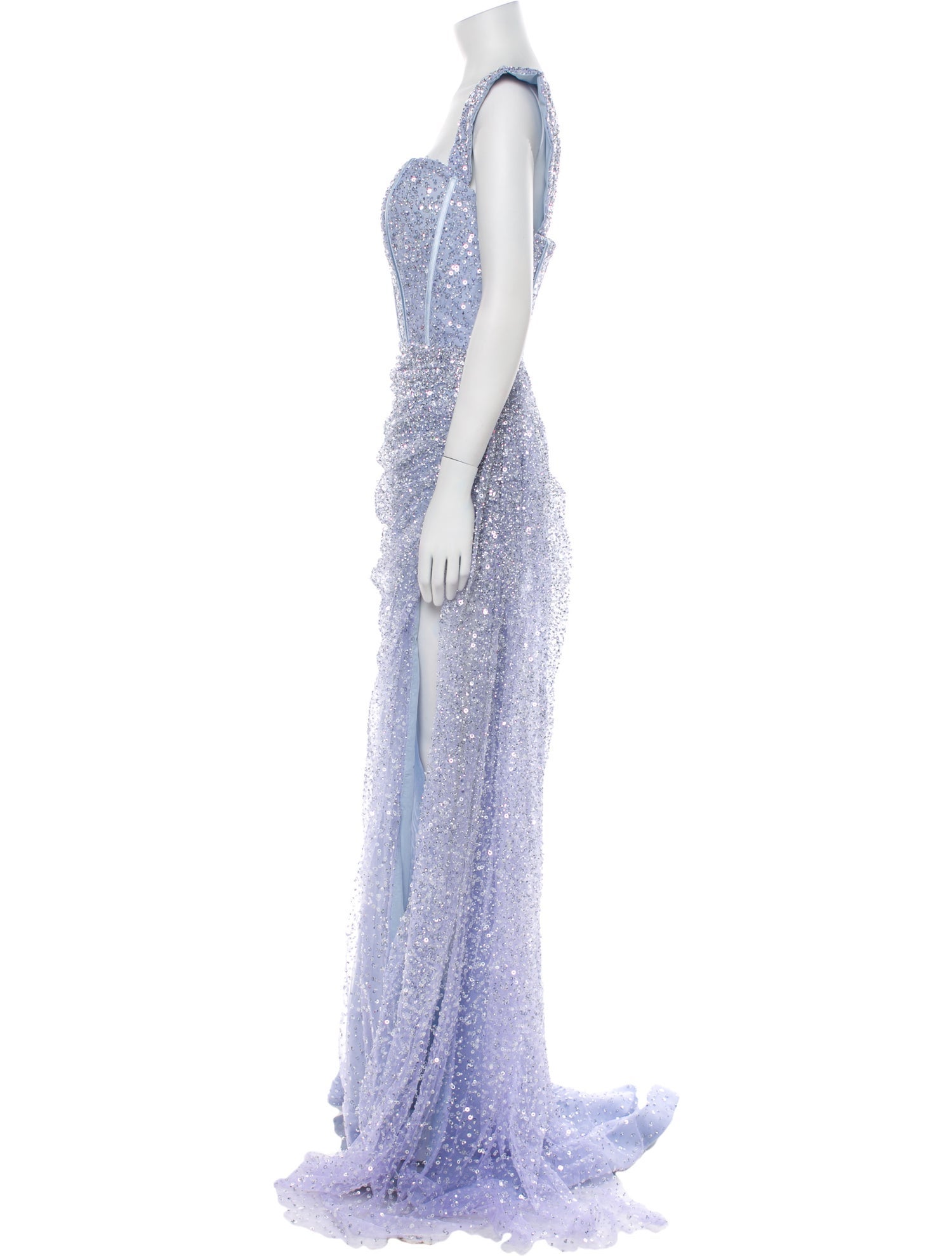 Portia & Scarlett Square Neckline Long Dress