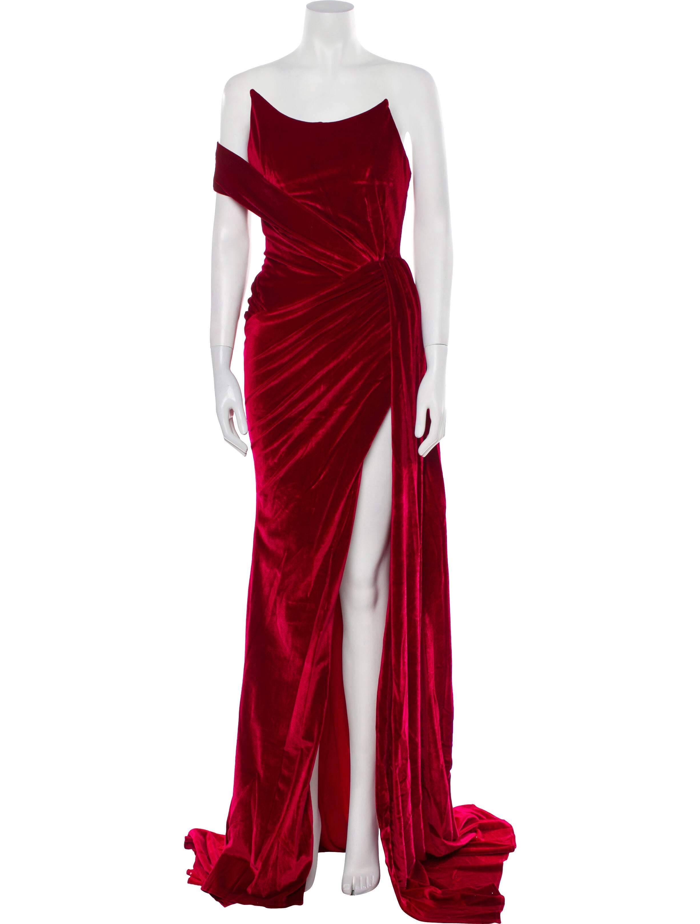 Portia & Scarlett One-Shoulder Long Dress