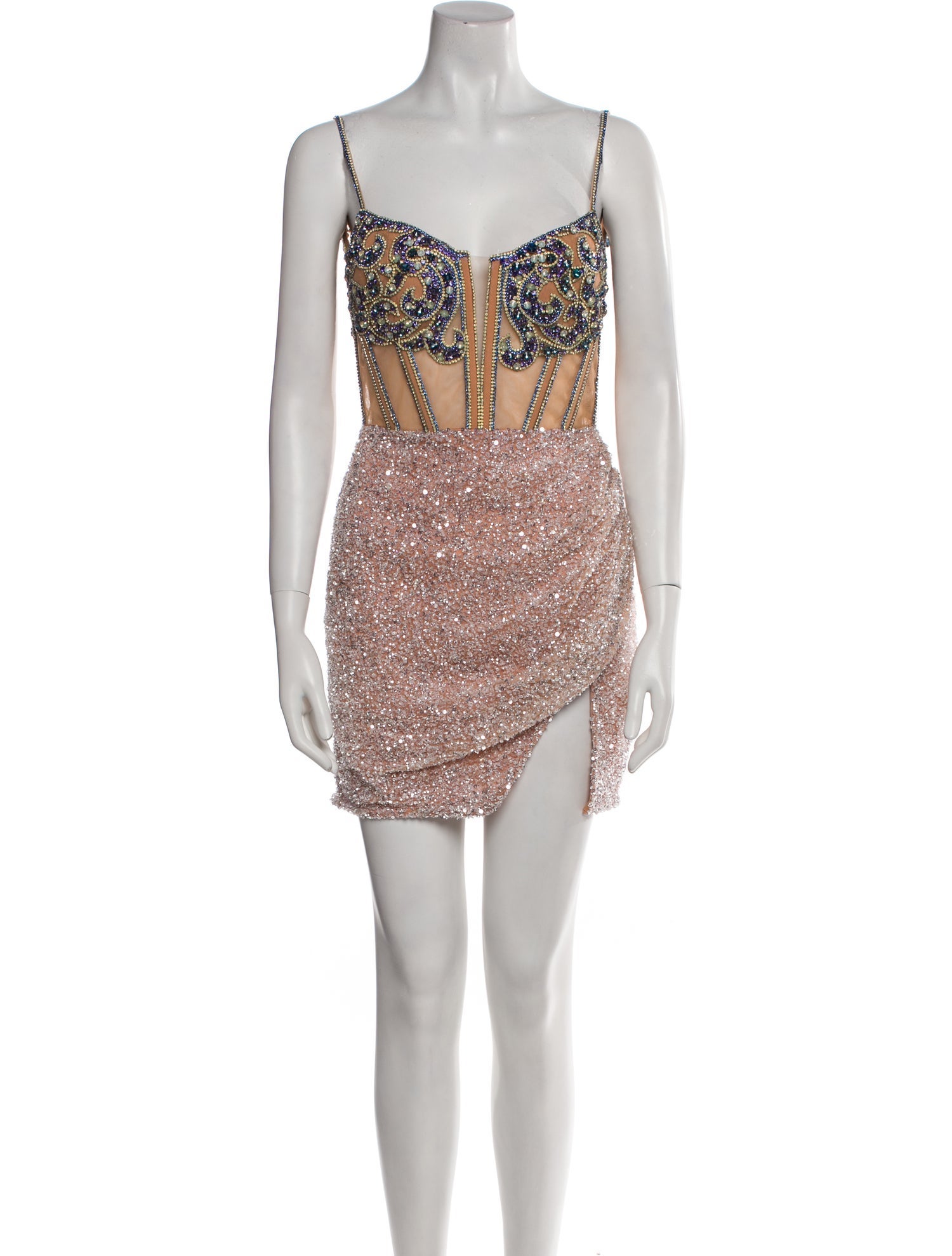 Portia & Scarlett Patterned Mini Dress