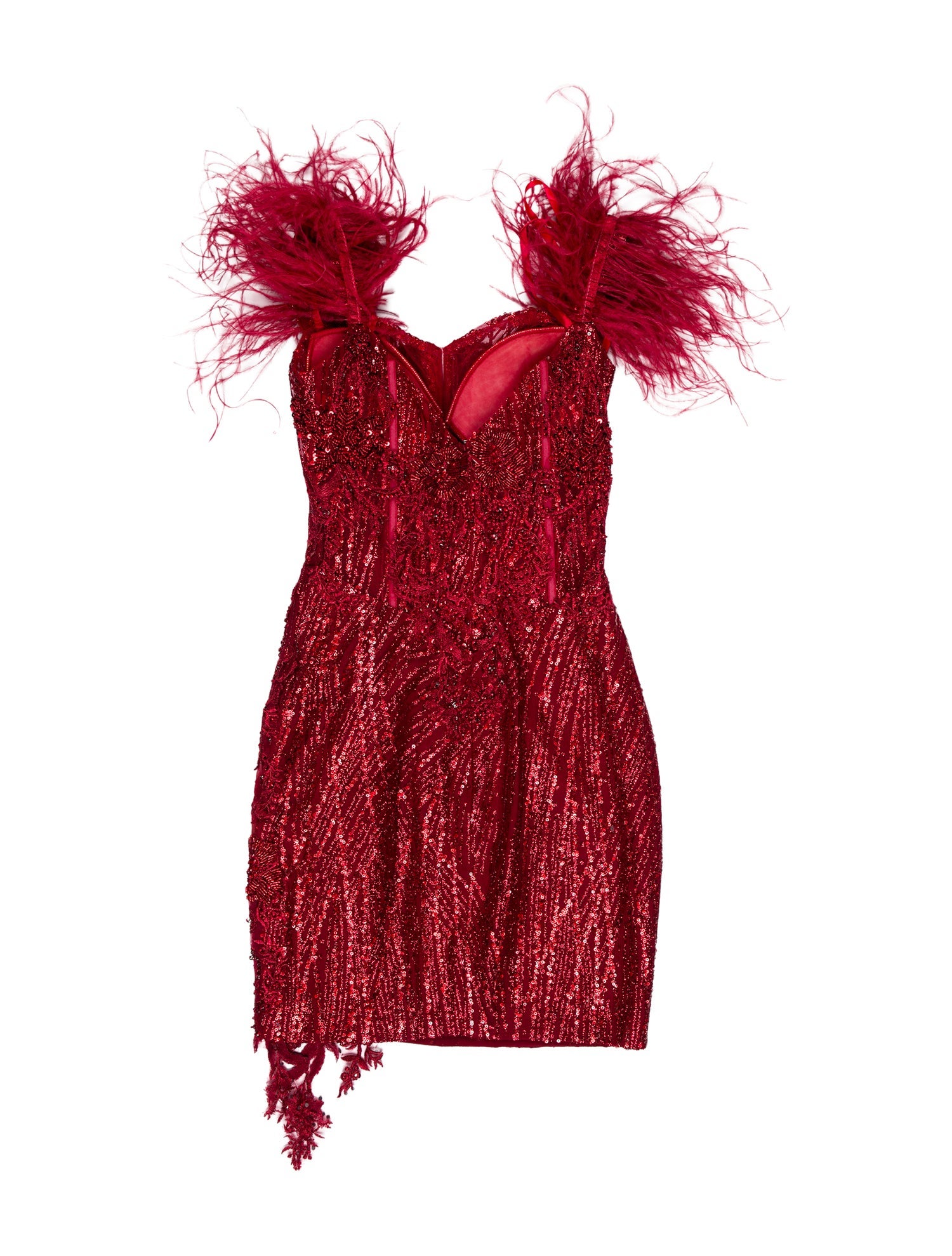 Portia & Scarlett Mock Neck Mini Dress