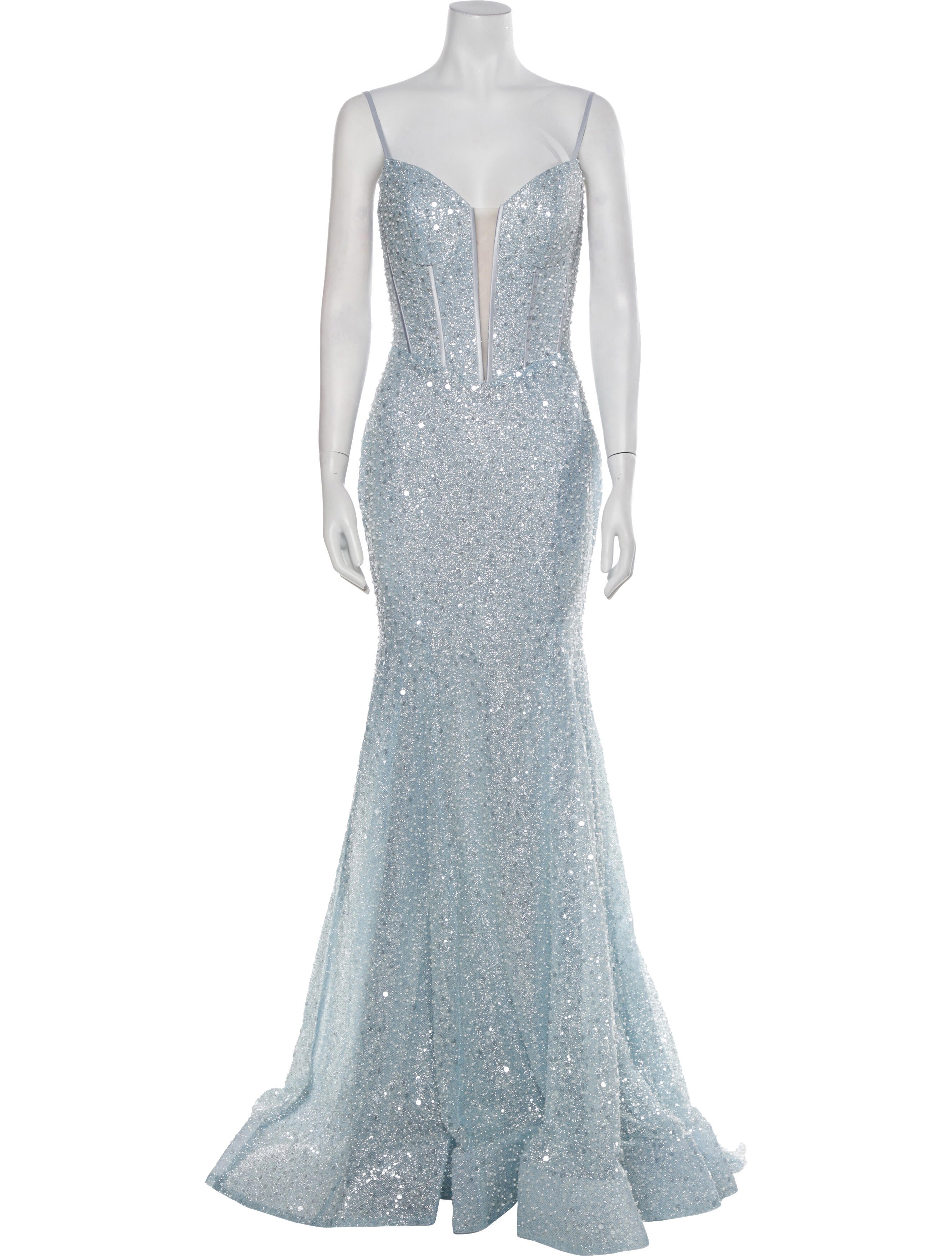 Portia & Scarlett V-Neck Long Dress w/ Tags