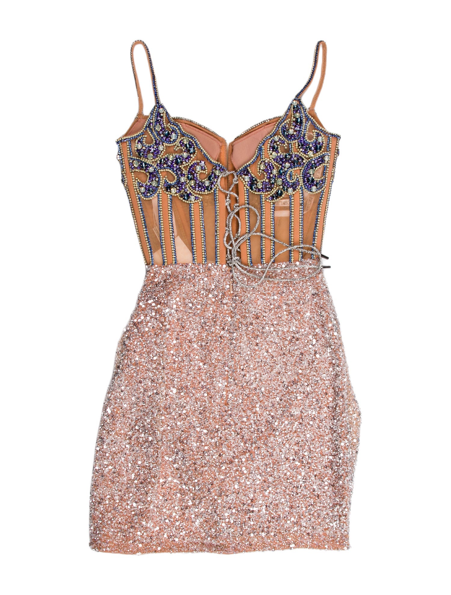 Portia & Scarlett Paisley Print Mini Dress