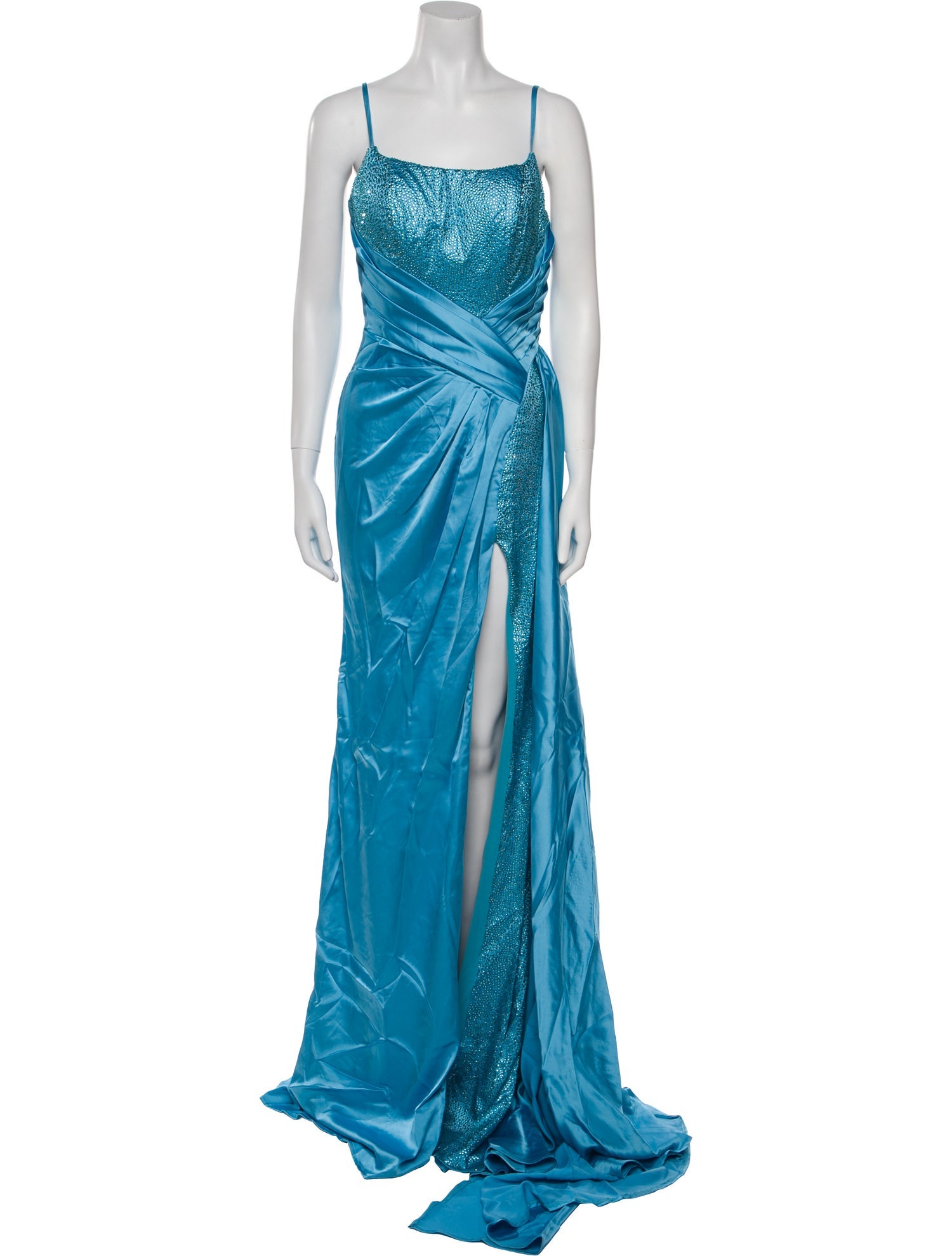 Portia & Scarlett Square Neckline Long Dress