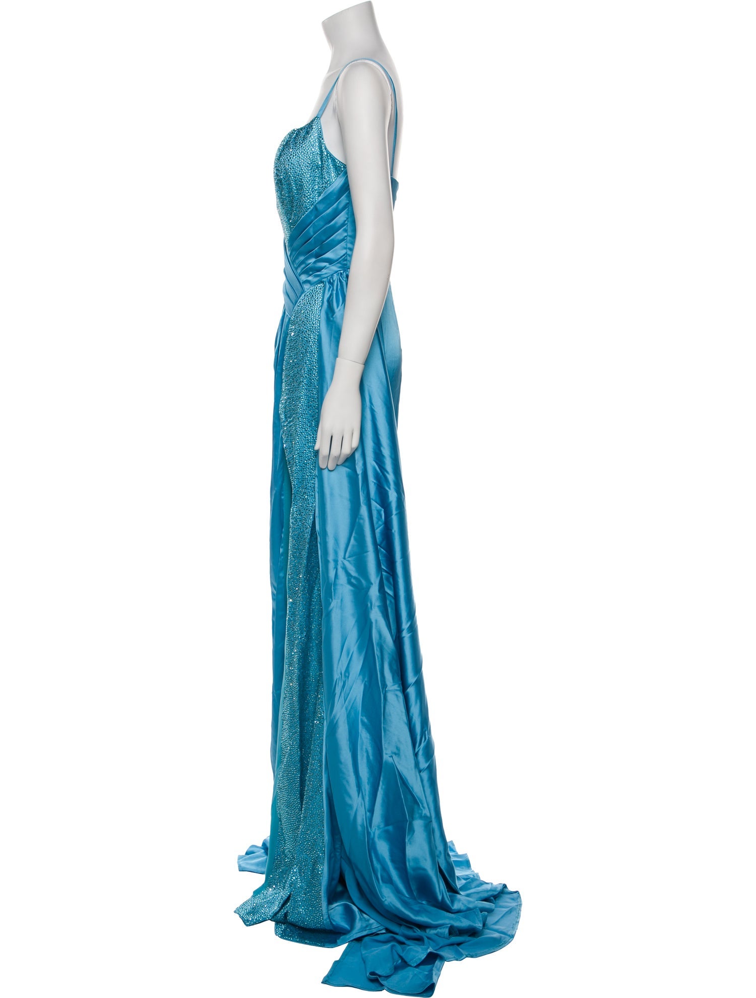 Portia & Scarlett Square Neckline Long Dress