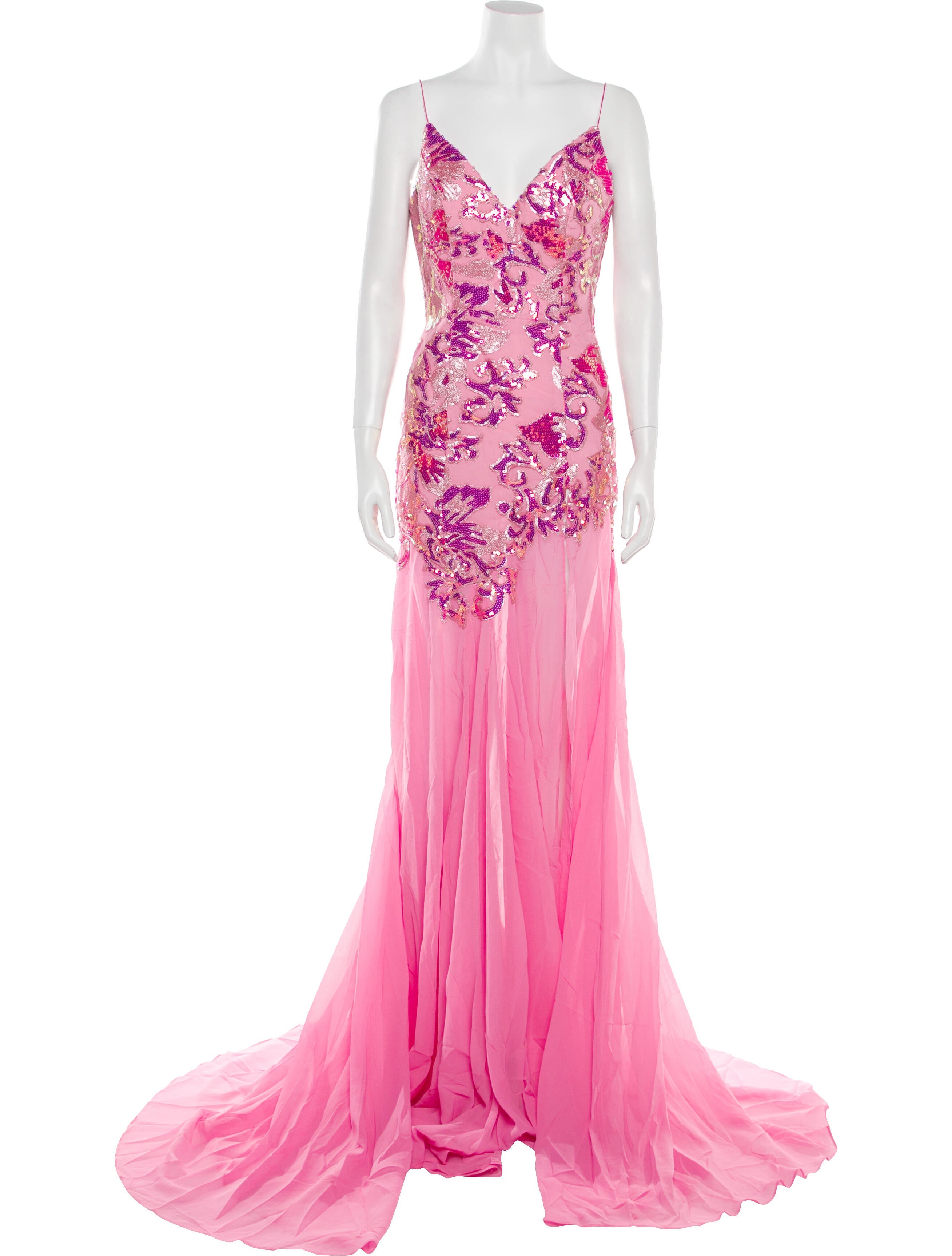 Portia & Scarlett Patterned Long Dress w/ Tags