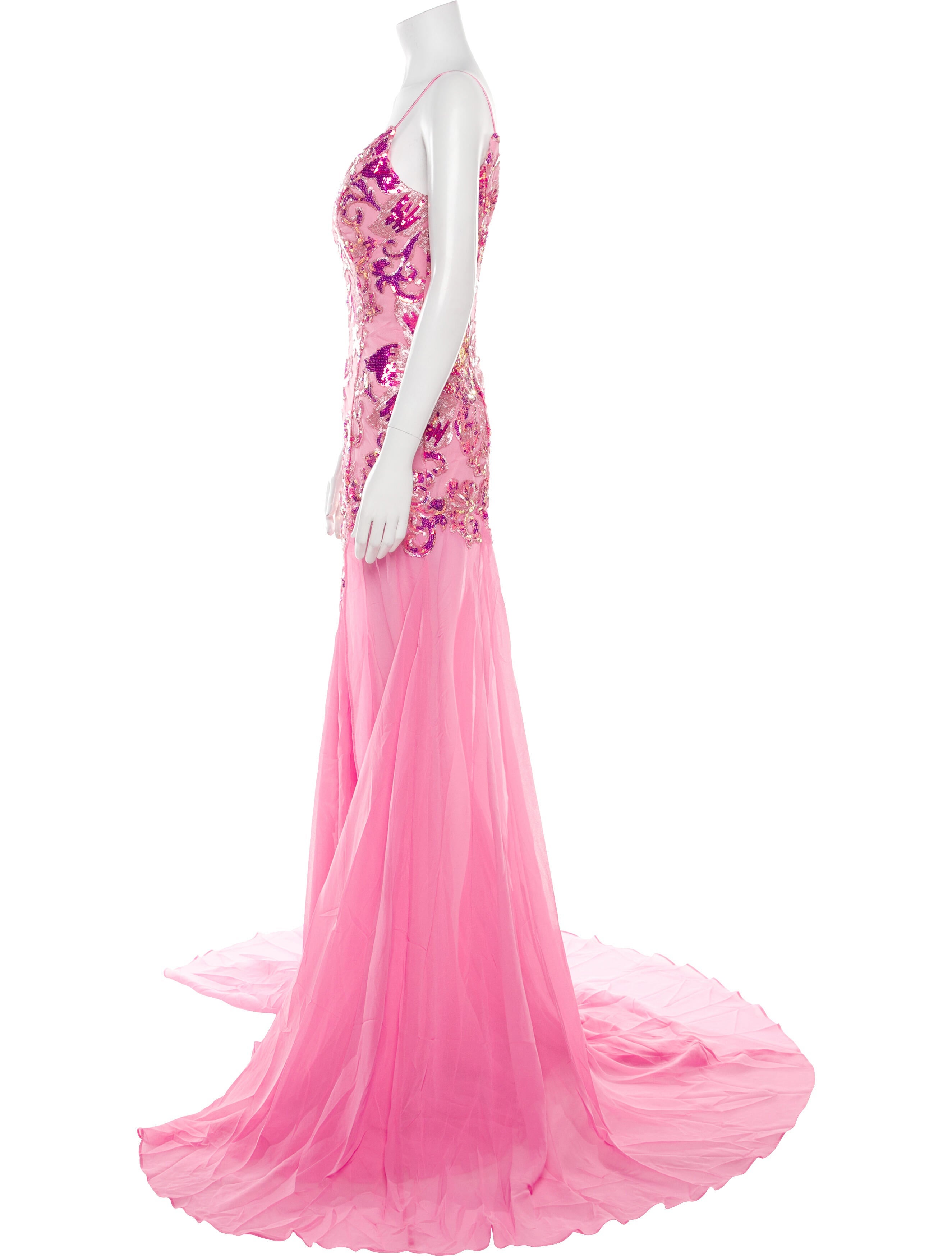 Portia & Scarlett Patterned Long Dress w/ Tags