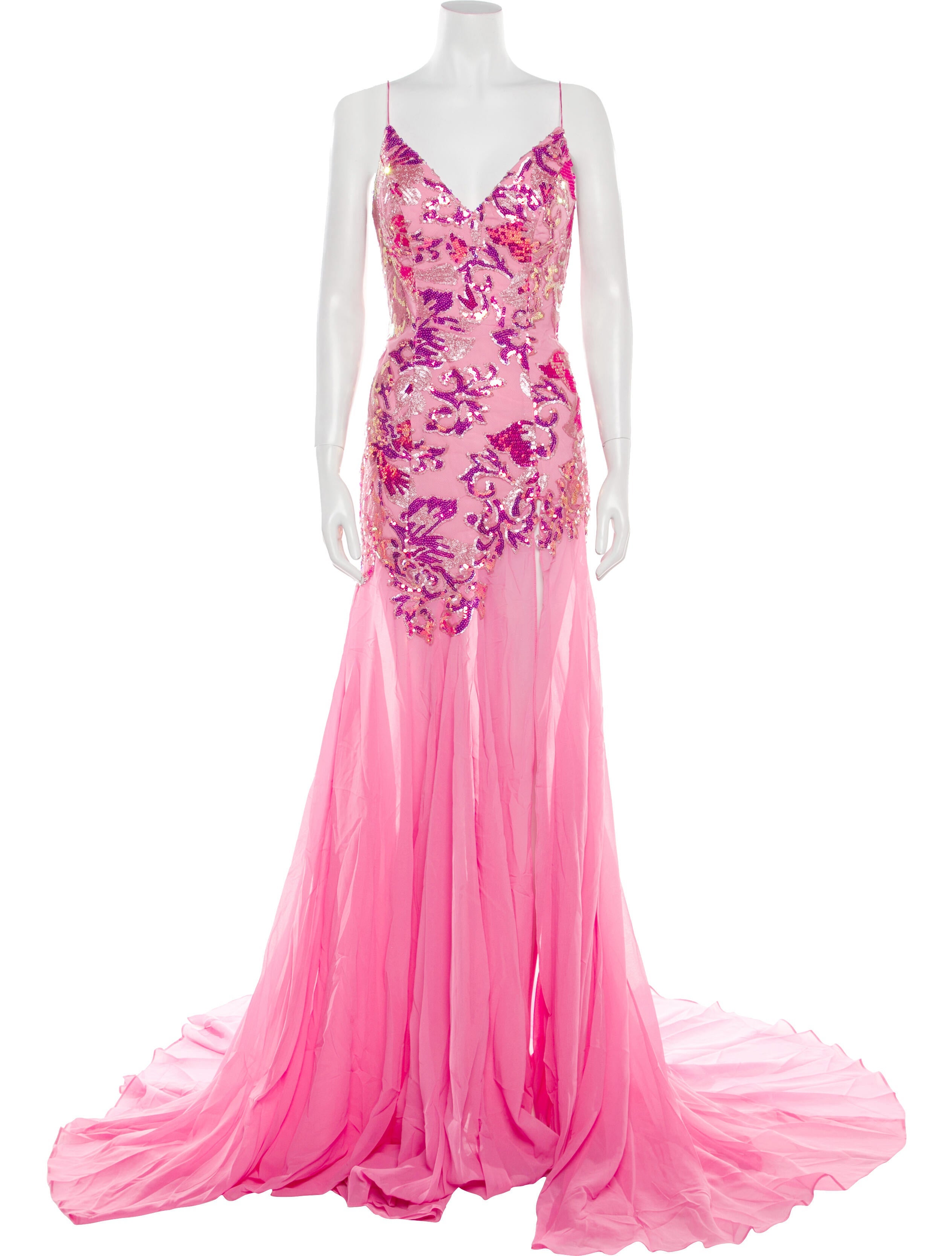 Portia & Scarlett Patterned Long Dress w/ Tags