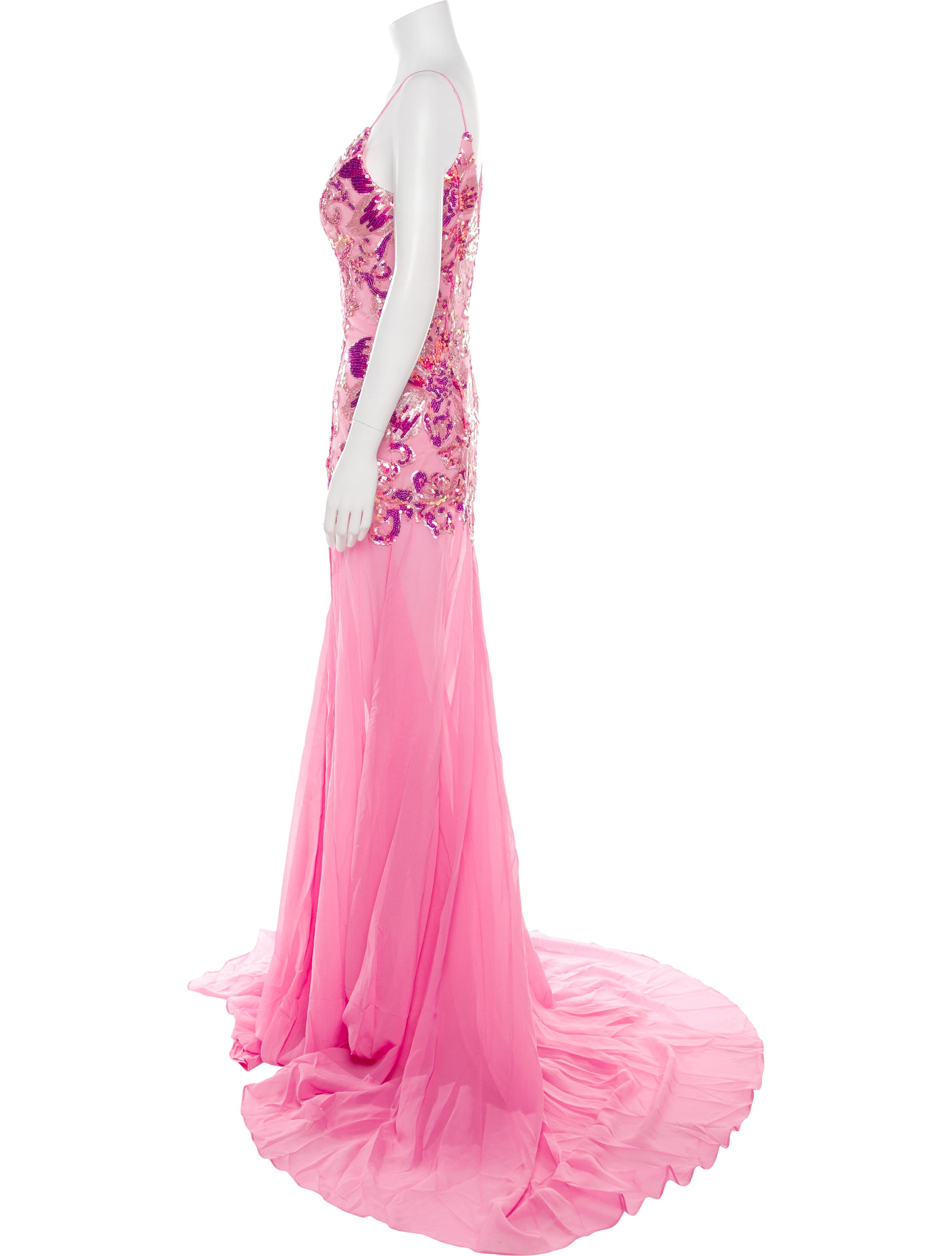 Portia & Scarlett Patterned Long Dress w/ Tags